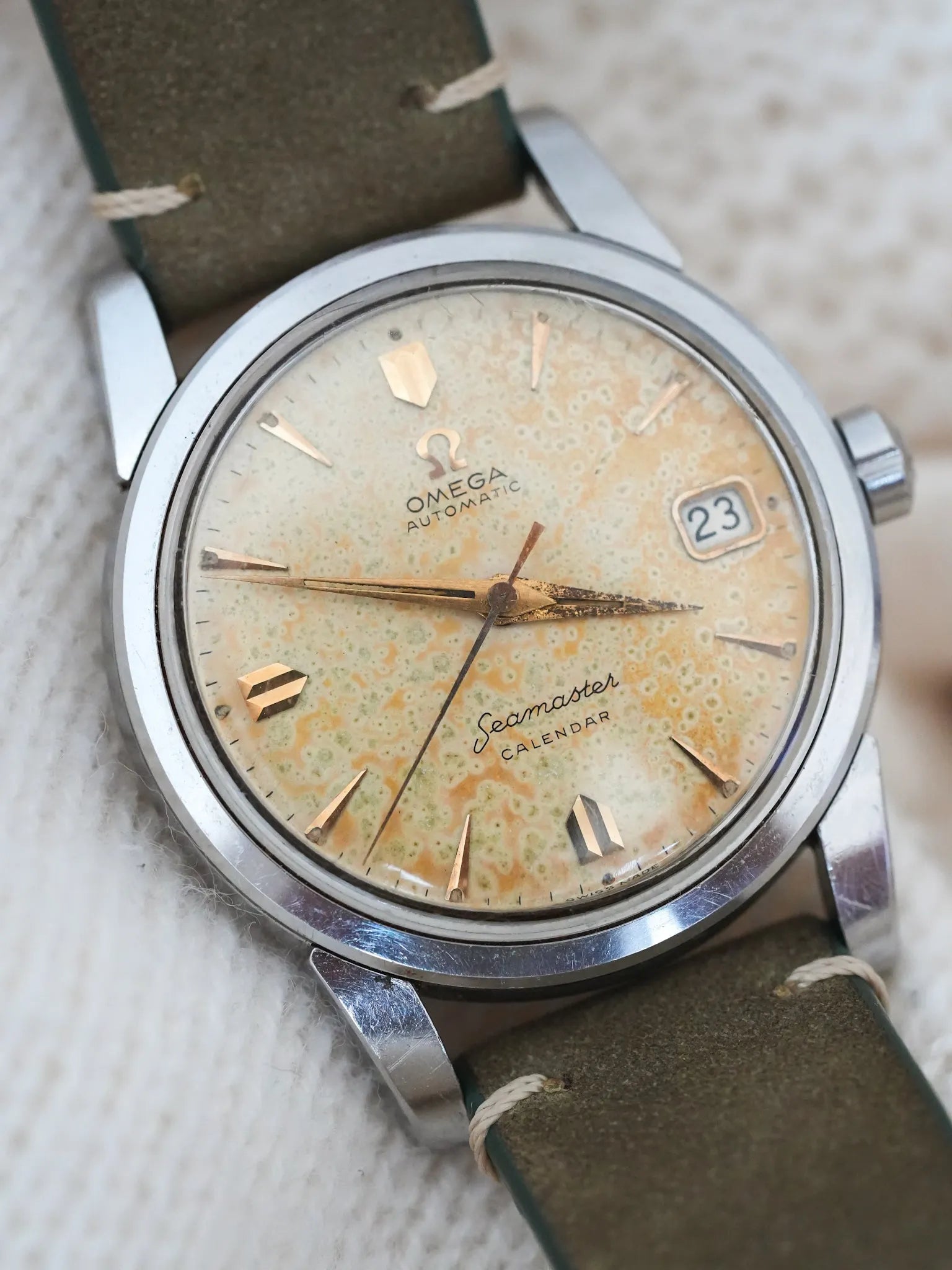 Omega - Seamaster 2849-4-SC Calendar Tropical - 1956 - Atelier Victor Paris - Vintage Watch Shop Dubai