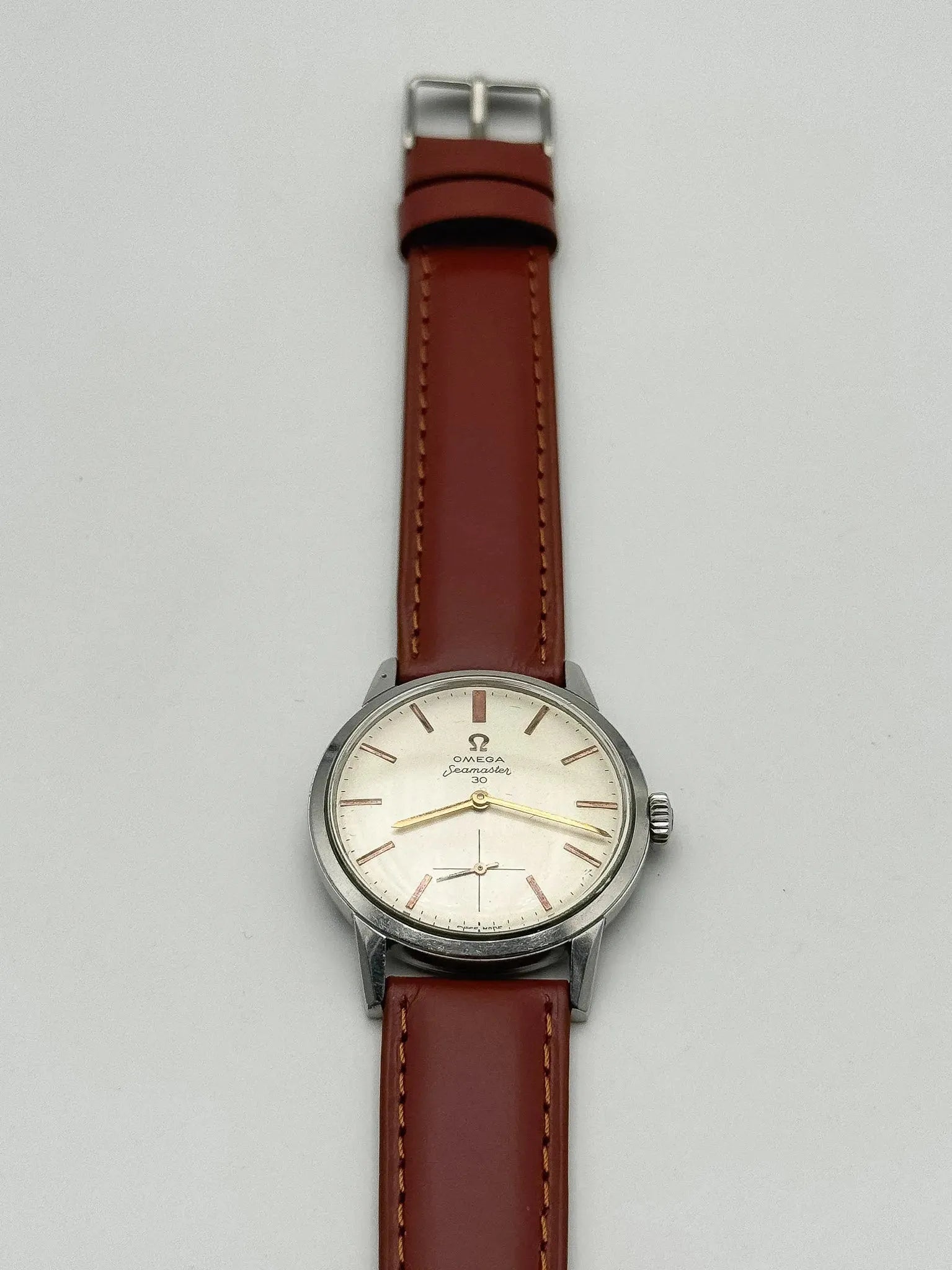 Omega - Seamaster 30 Index Or rose - 1962 - Atelier Victor Paris - Vintage Watch Shop Dubai