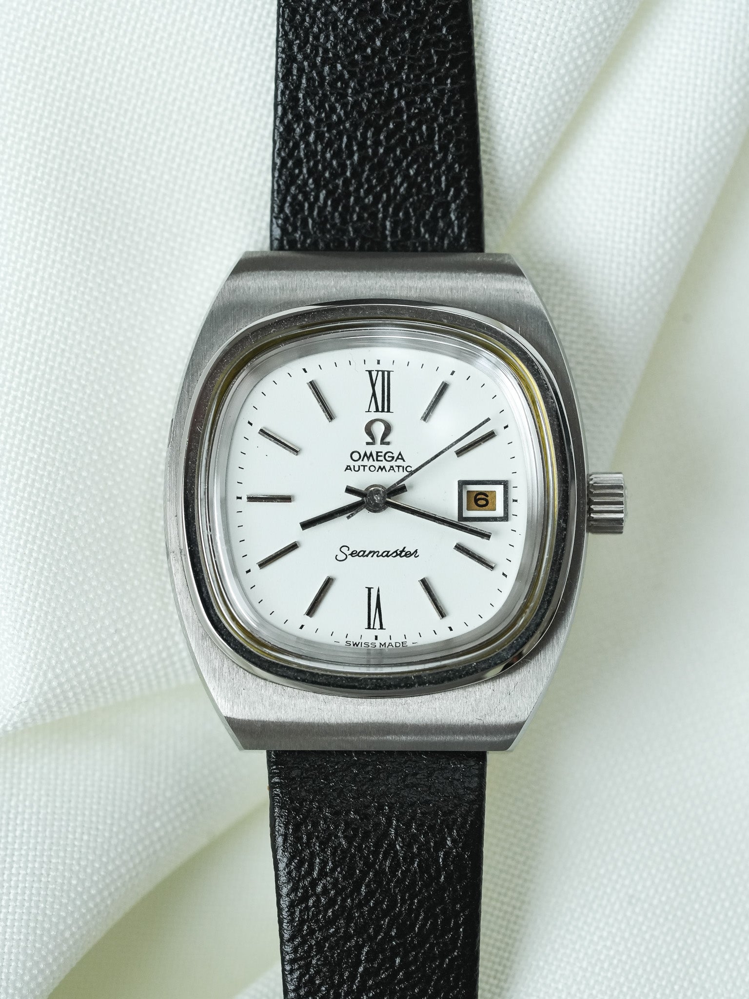 Omega - Seamaster 566.0085 Mini TV Quadrante bianco automatico - nuovo di stock - 1970 