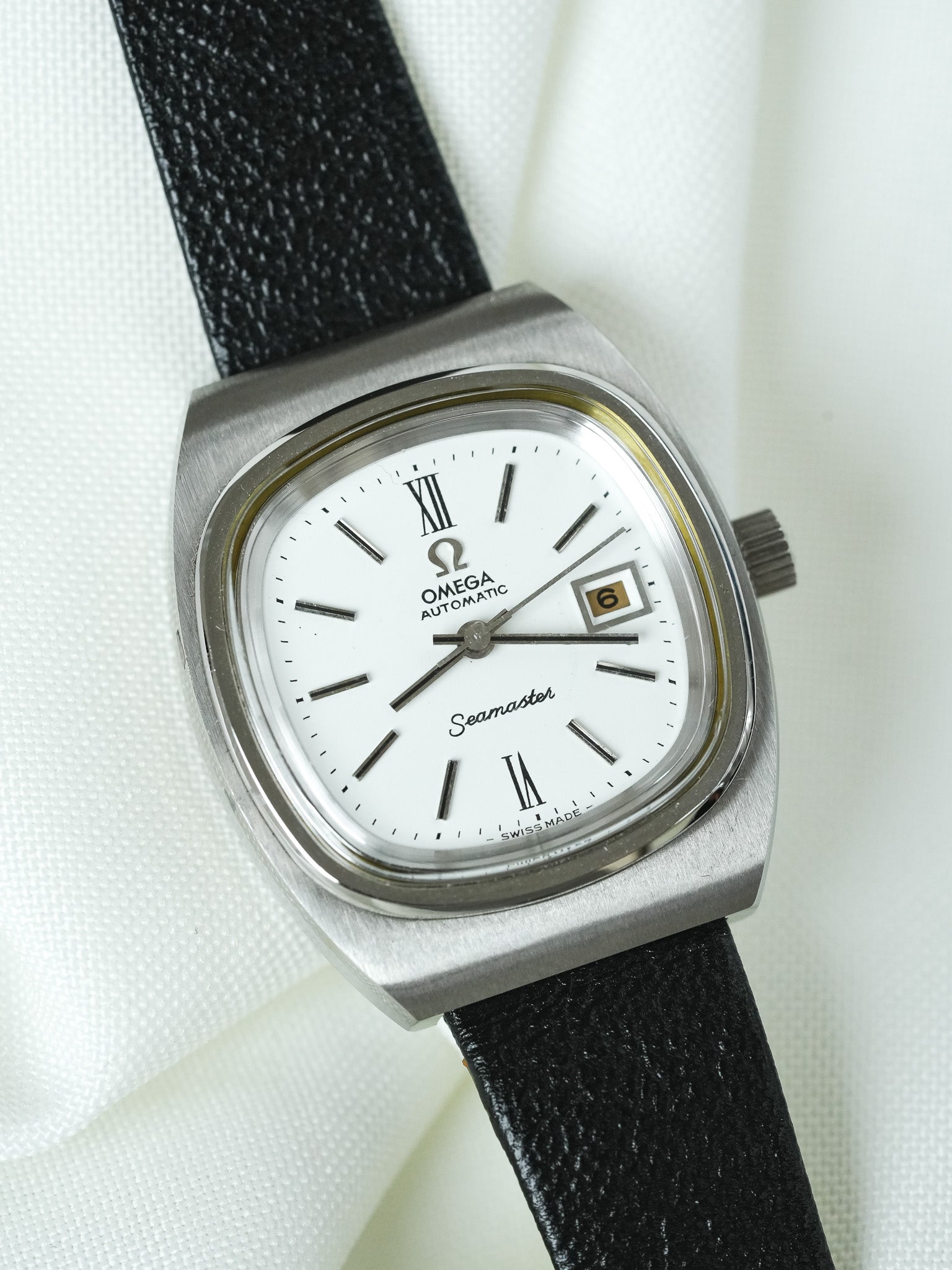 Omega - Seamaster 566.0085 Mini TV Quadrante bianco automatico - nuovo di stock - 1970 