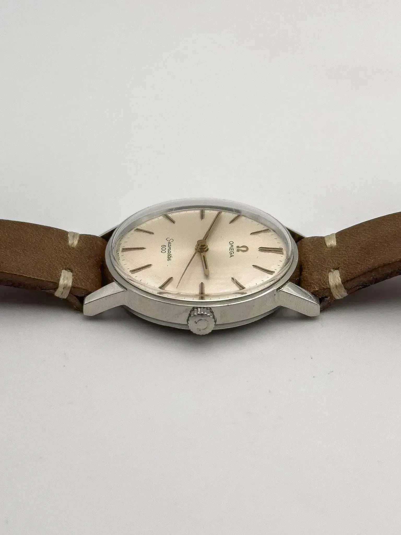 Omega - Seamaster 600 135.011 Index Or rose & onyx - Boite & Papier - 1965 - Atelier Victor