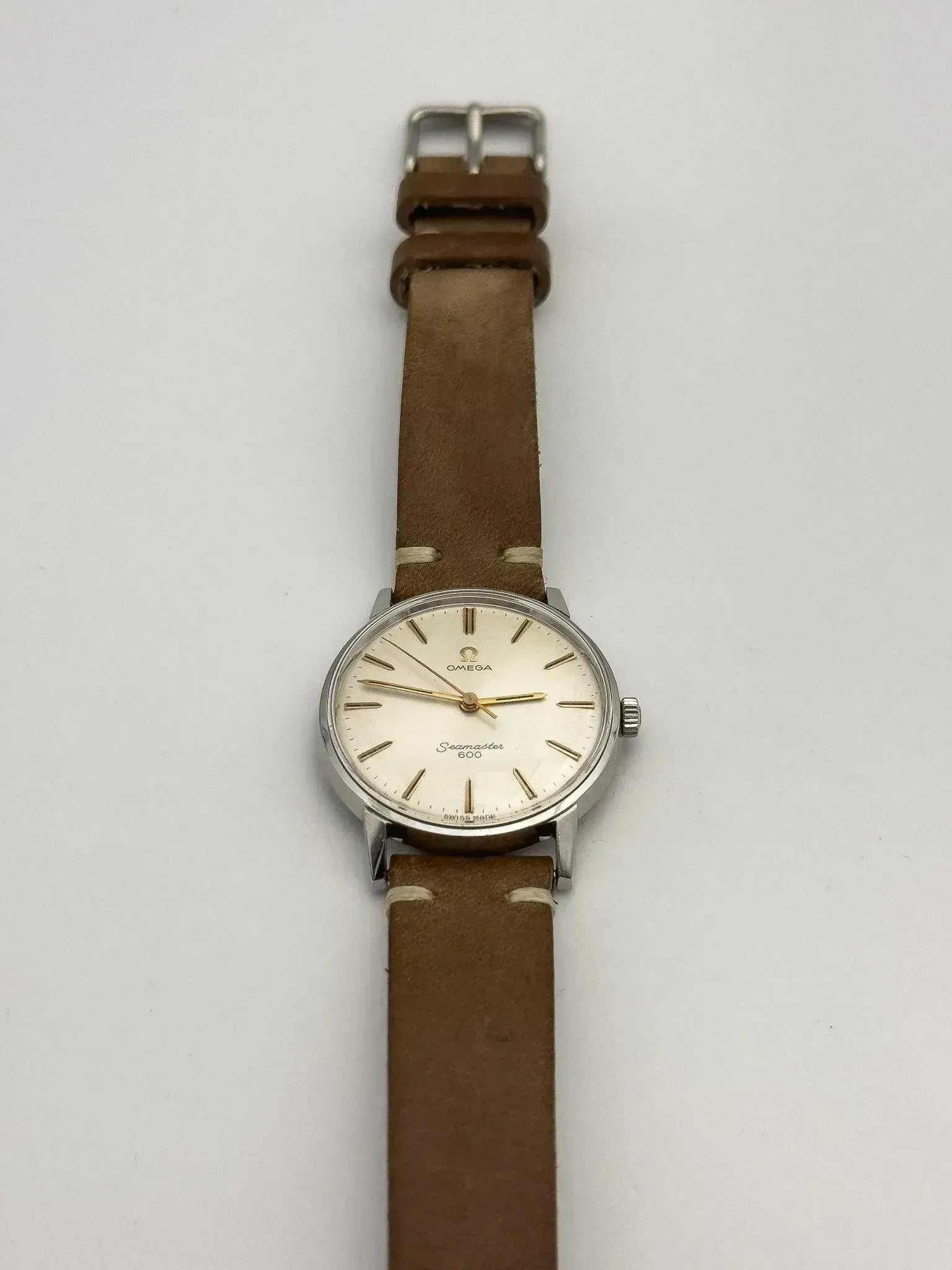 Omega - Seamaster 600 135.011 Index Or rose & onyx - Boite & Papier - 1965 - Atelier Victor