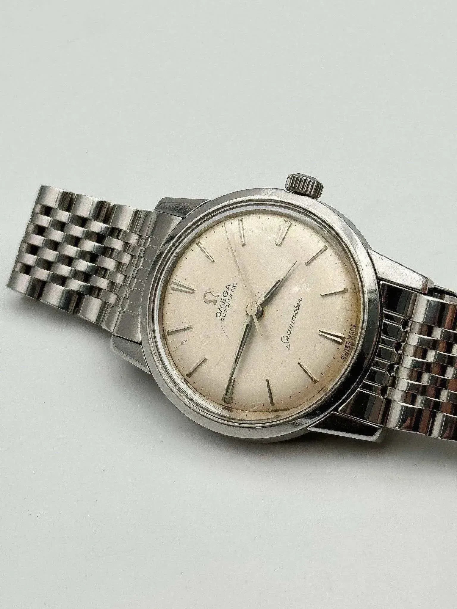 Omega - Seamaster Blanc crème Grain de riz - 1960 - Atelier Victor