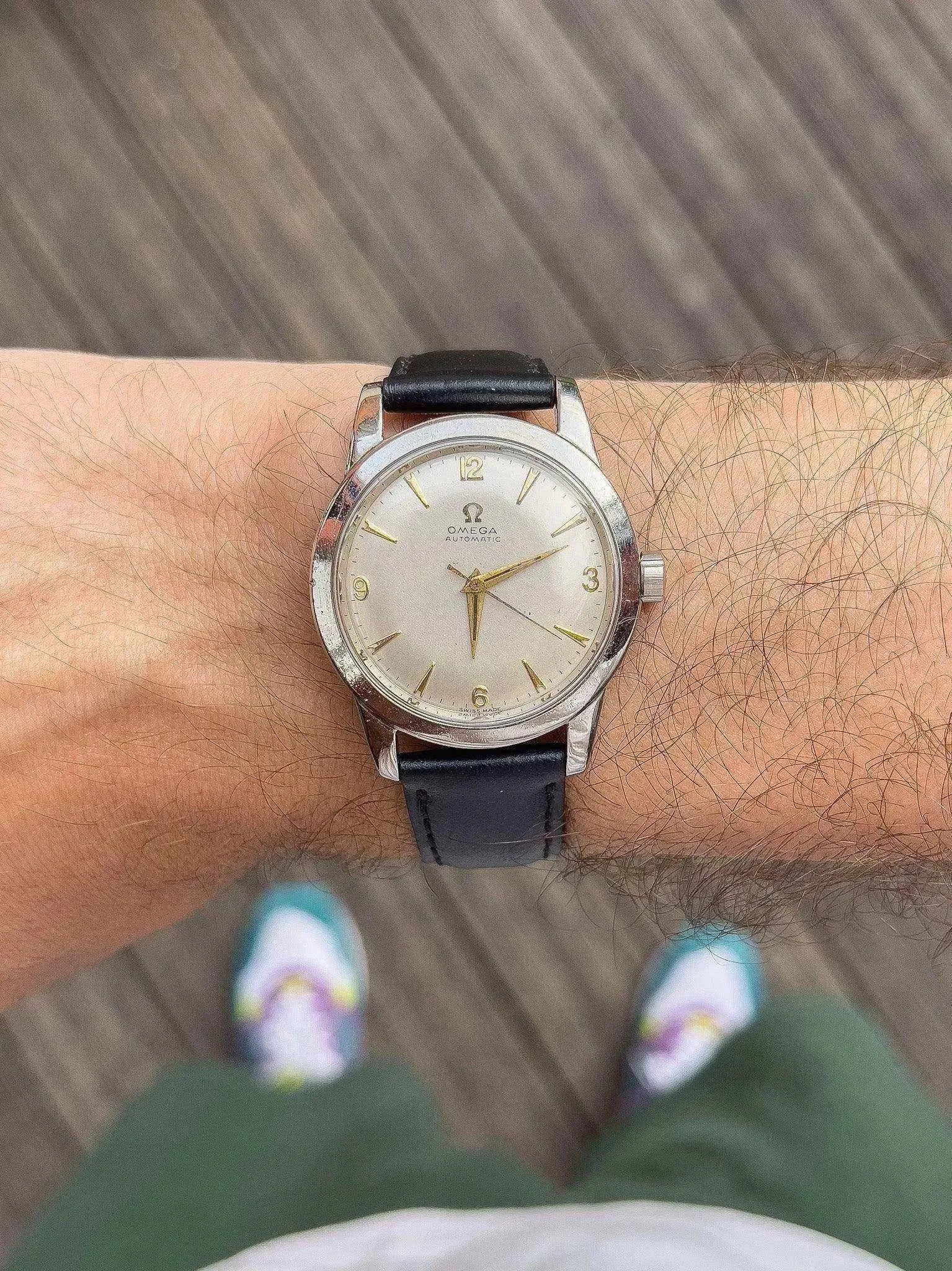 Omega - Seamaster Bumper Cadran Champagne - 1950 - Atelier Victor Paris - Vintage Watch Shop Dubai