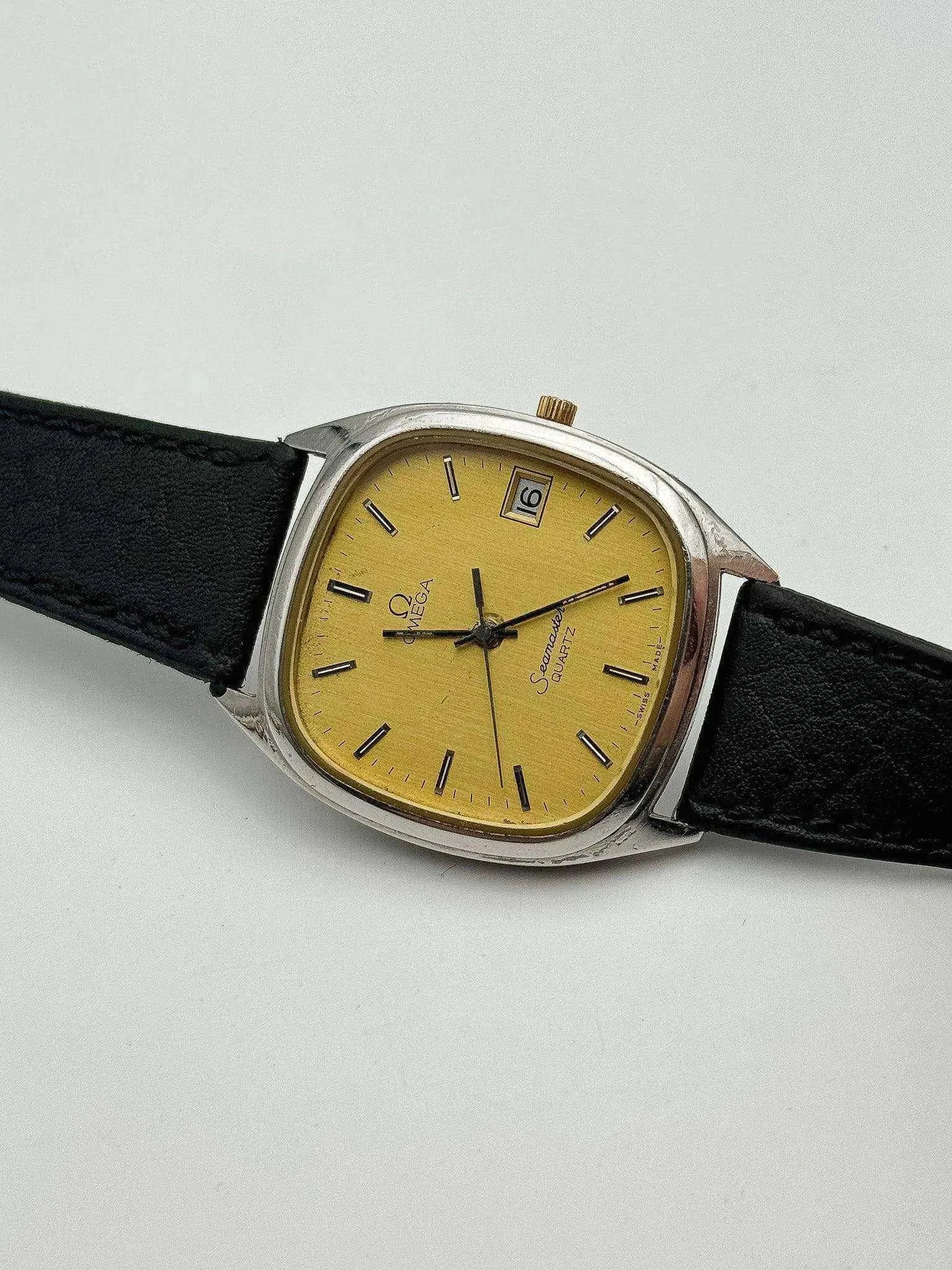 Omega - Seamaster Champagne - 1984 - Atelier Victor Paris - Vintage Watch Shop Dubai