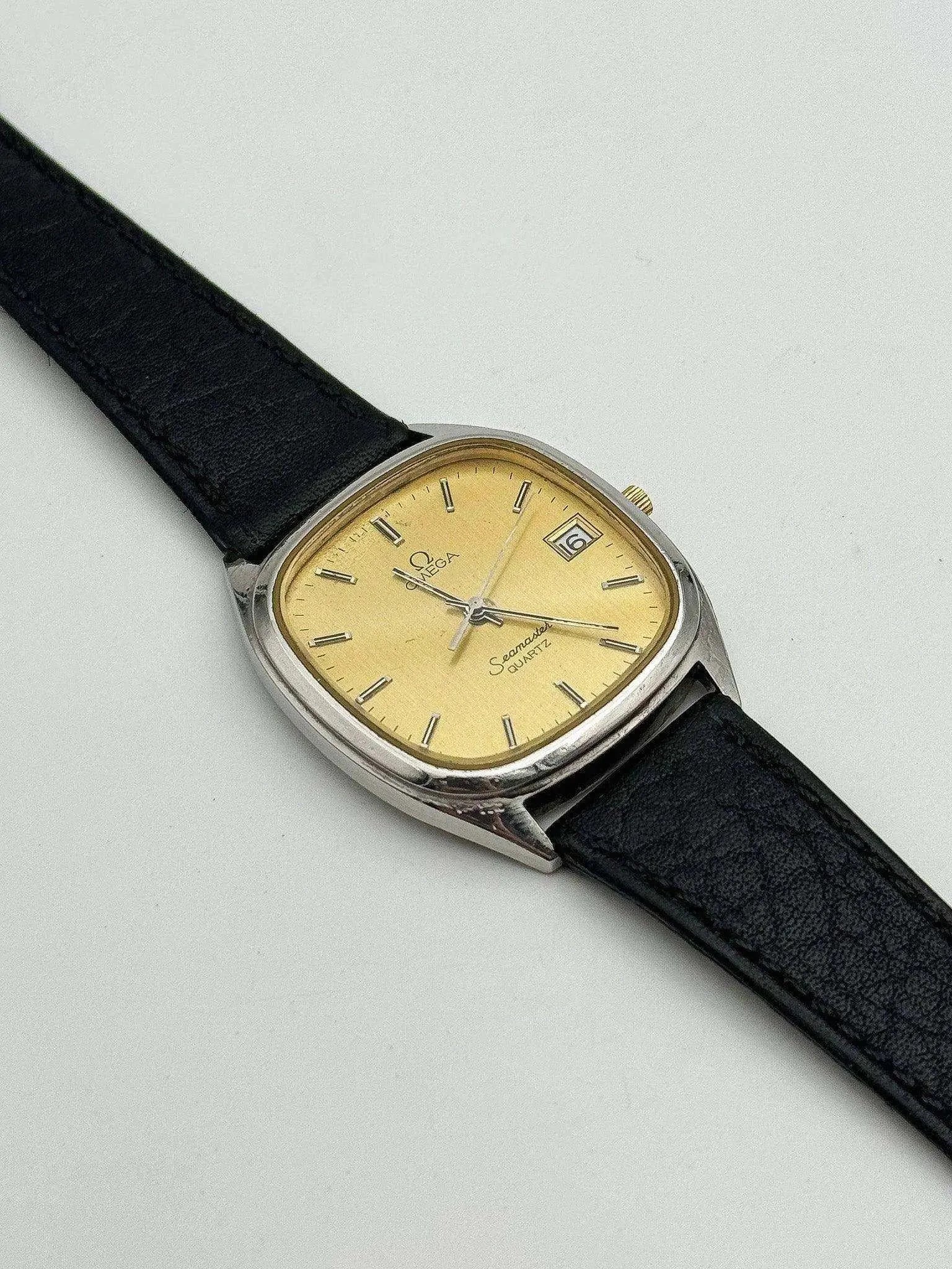 Omega - Seamaster Champagne - 1984 - Atelier Victor Paris - Vintage Watch Shop Dubai