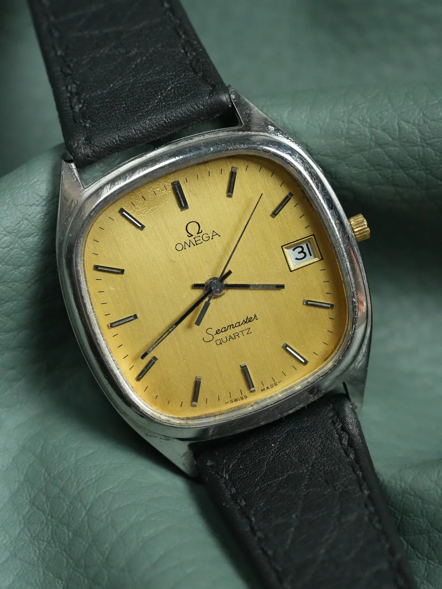 Omega - Seamaster Champagne - 1984 - Atelier Victor - Vintage  Shop