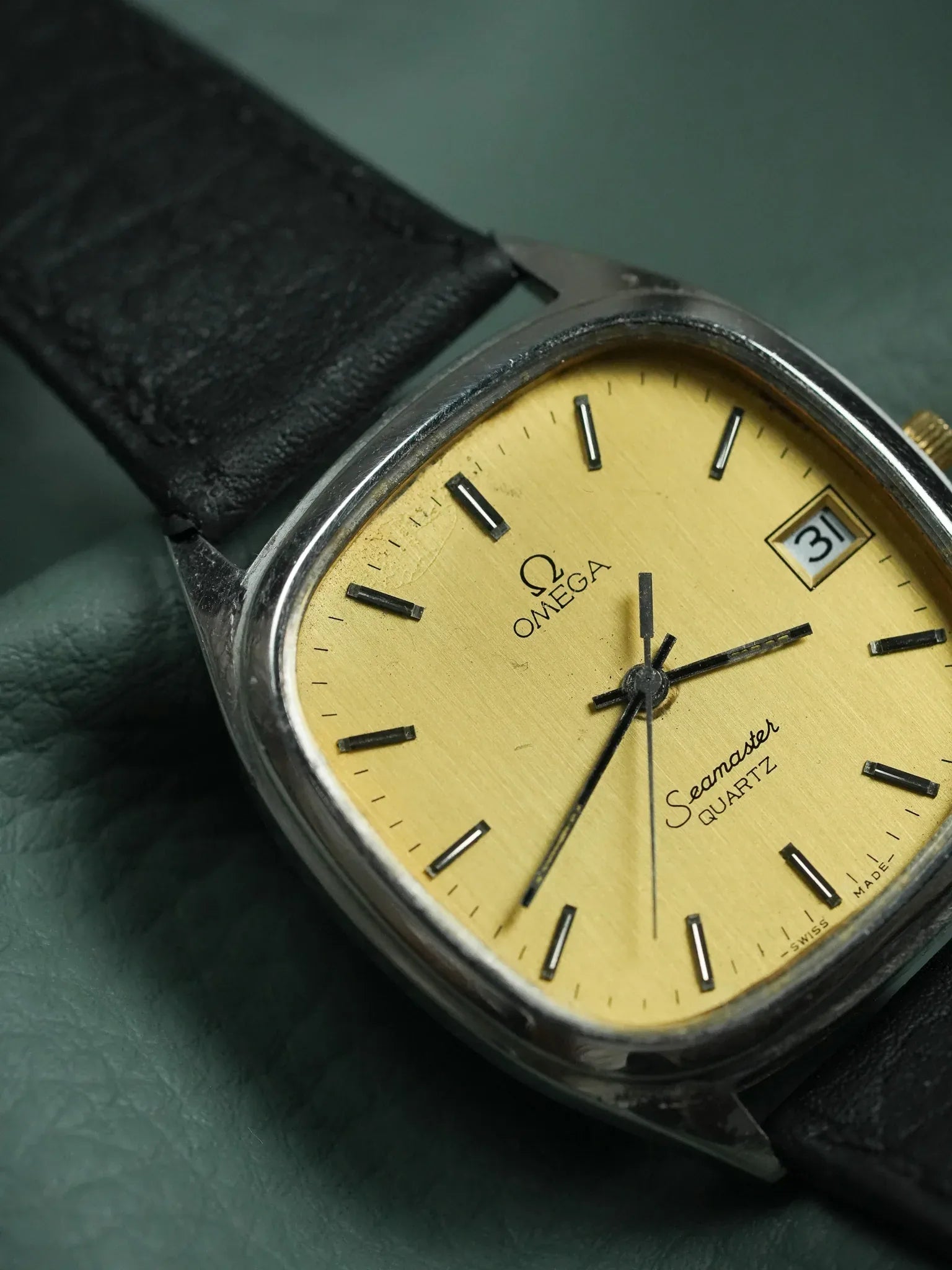 Omega - Seamaster Champagne - 1984 - Atelier Victor - Vintage  Shop