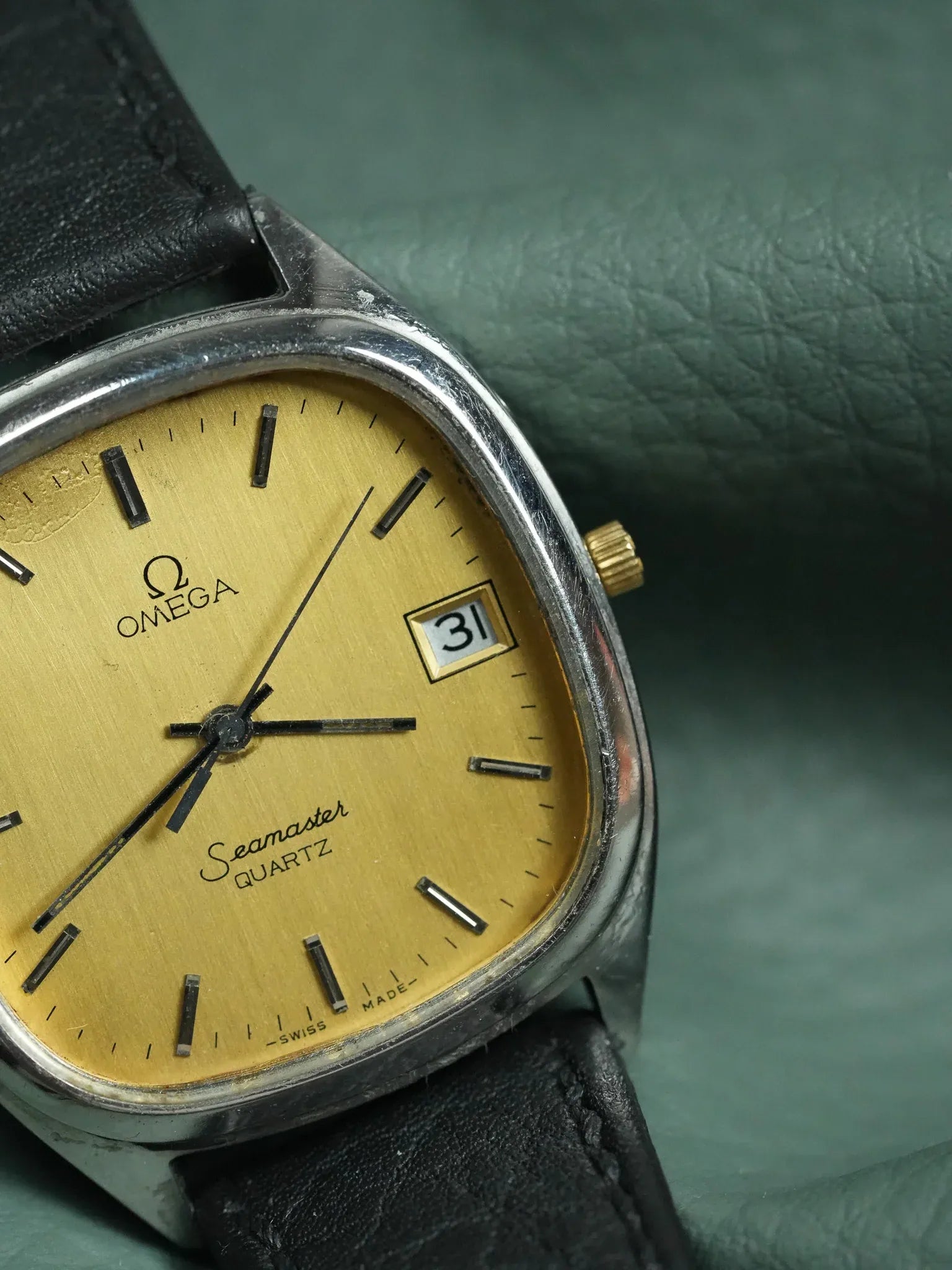 Omega - Seamaster Champagne - 1984 - Atelier Victor - Vintage  Shop