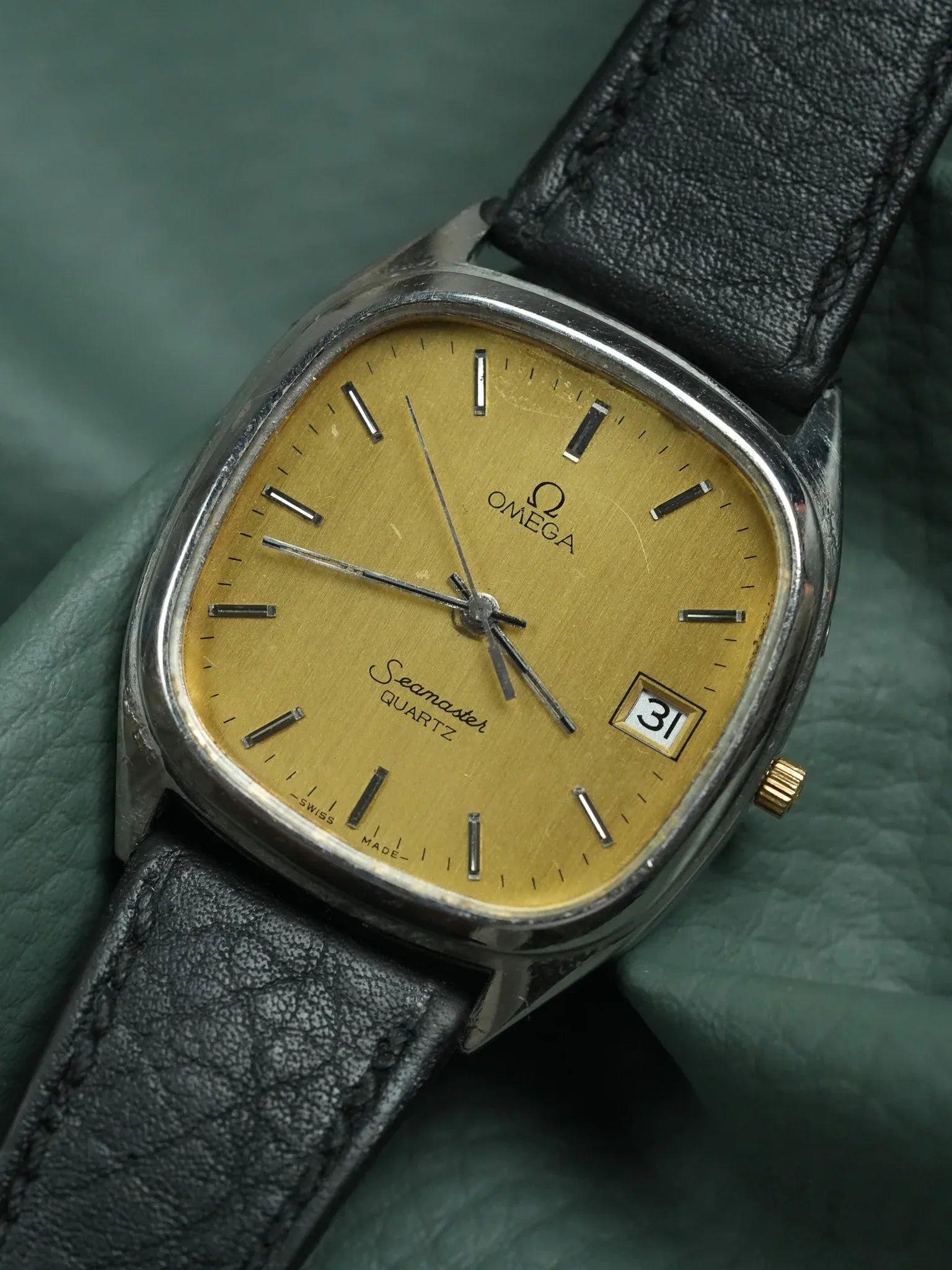 Omega - Seamaster Champagne - 1984 - Atelier Victor - Vintage  Shop