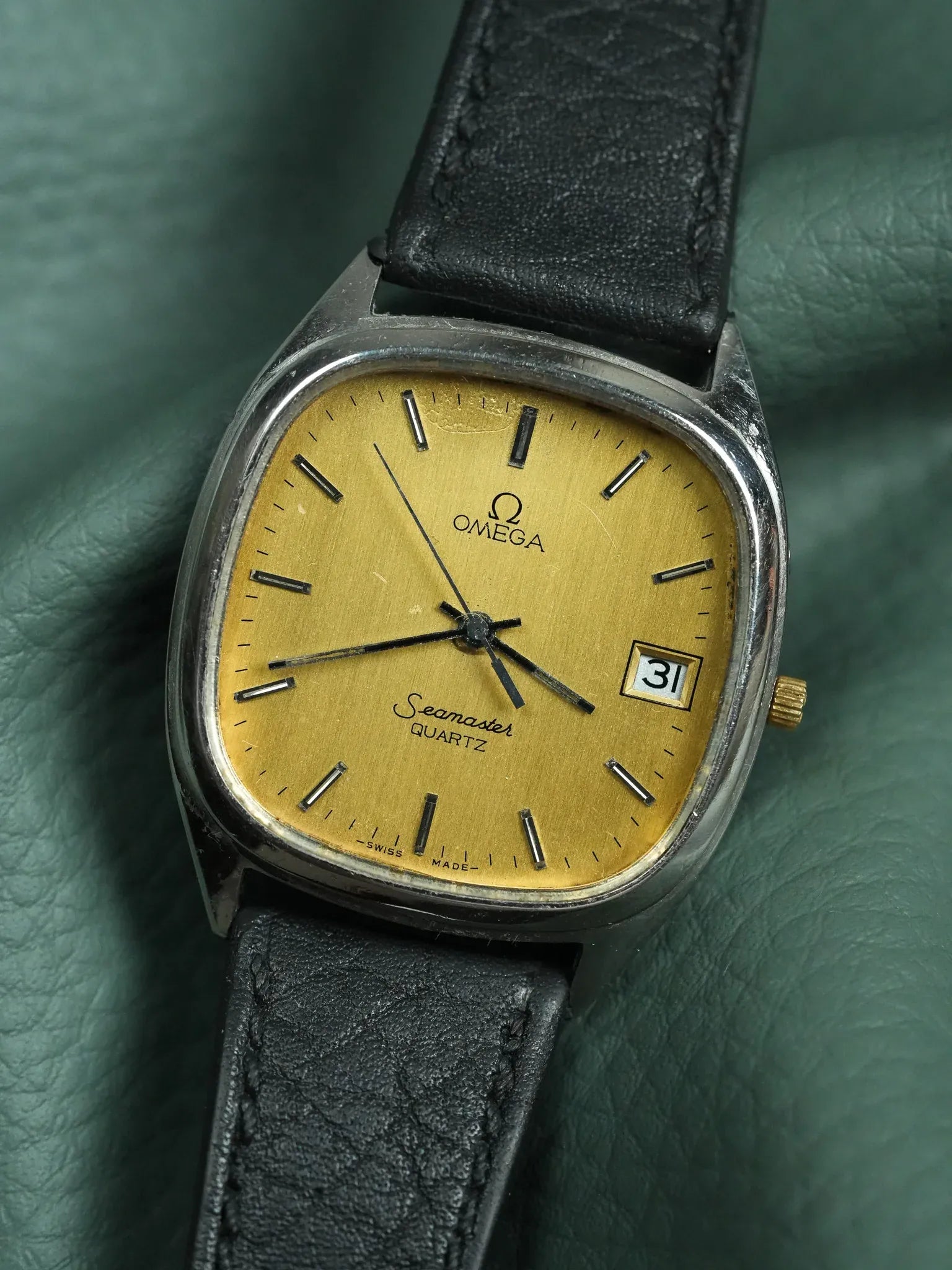 Omega - Seamaster Champagne - 1984 - Atelier Victor - Vintage  Shop