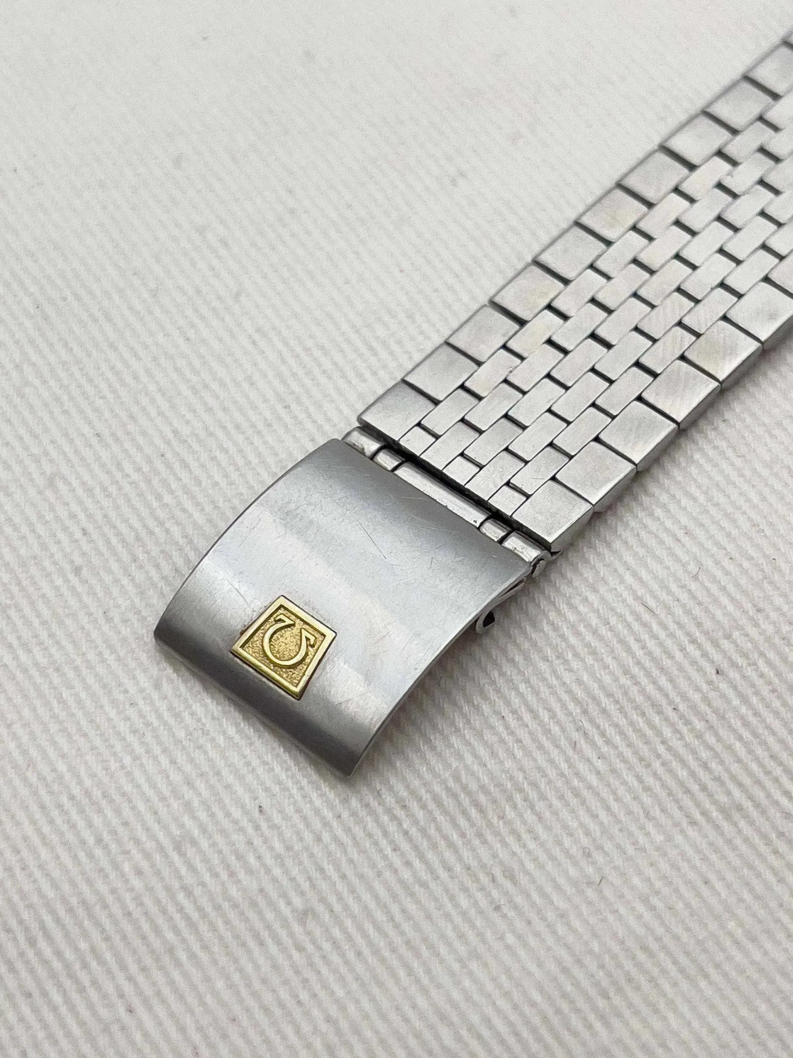 Omega - Seamaster Champagne Patine Acier - boîte - 1976 - Atelier Victor