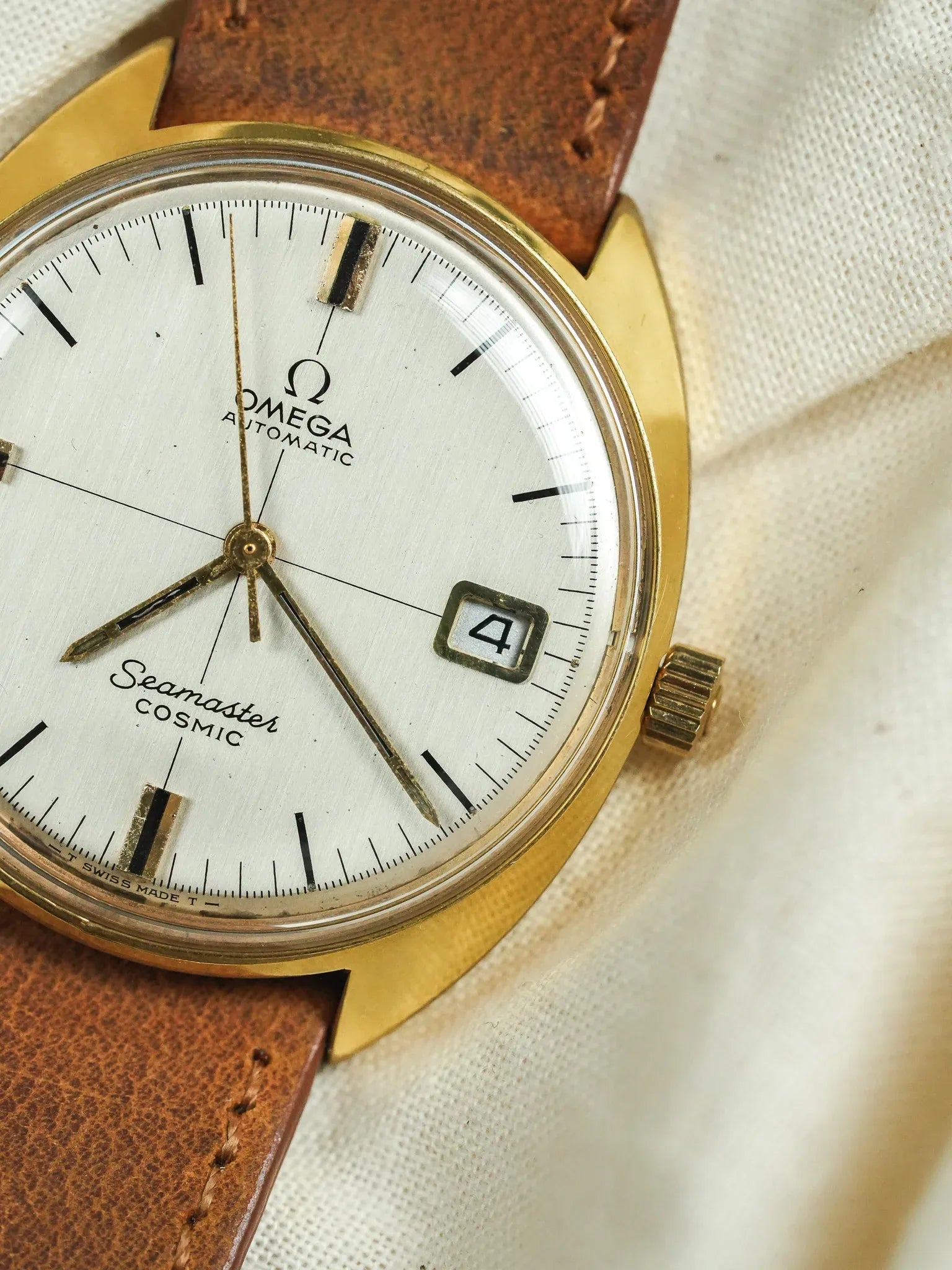 Omega - Seamaster Cosmic 166.026 Plaqué or Monobloc - 1970s - Atelier Victor