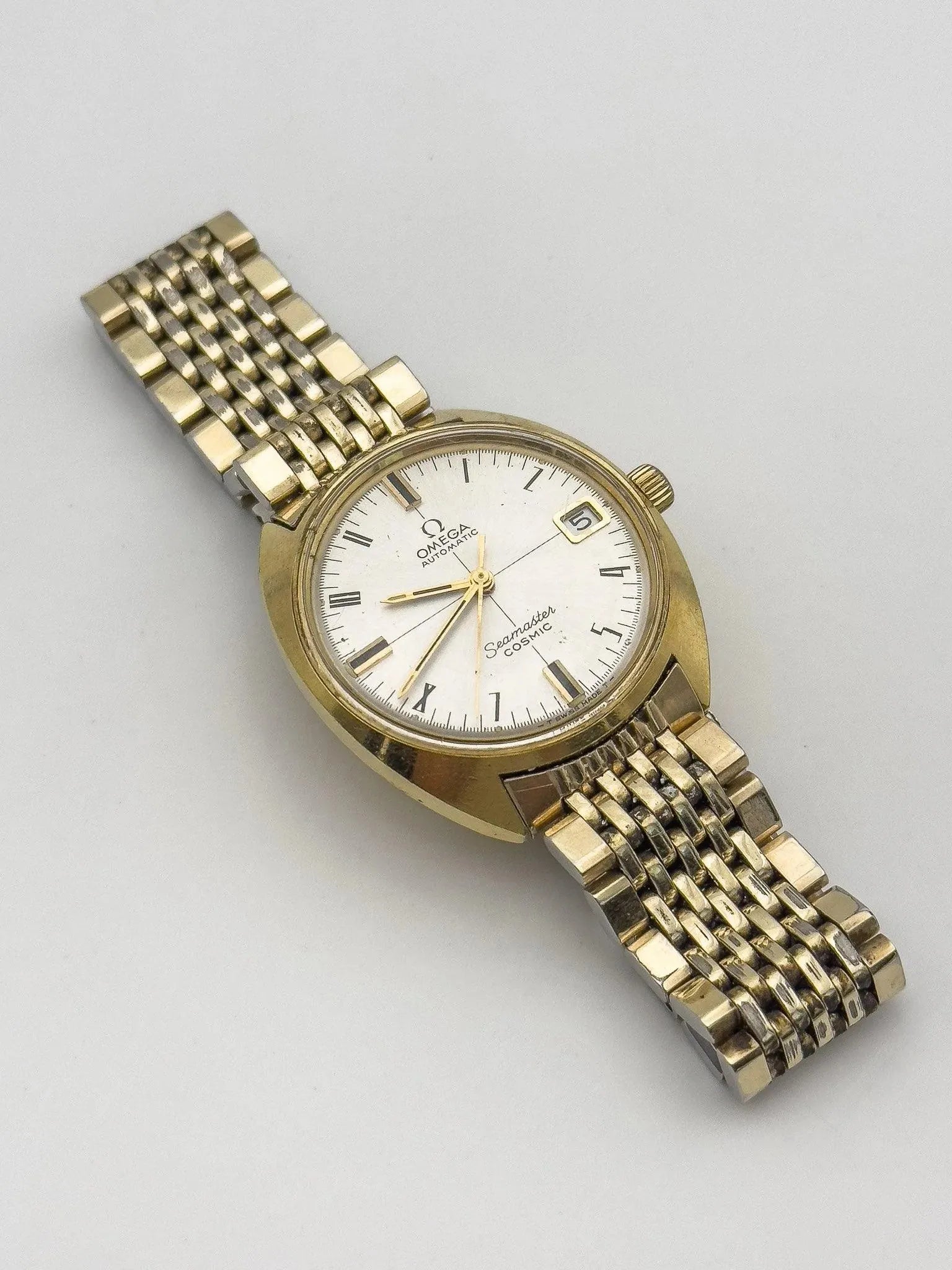 Omega - Seamaster Cosmic Gold Plated - 1970s - Atelier Victor Paris - Vintage Watch Shop Dubai