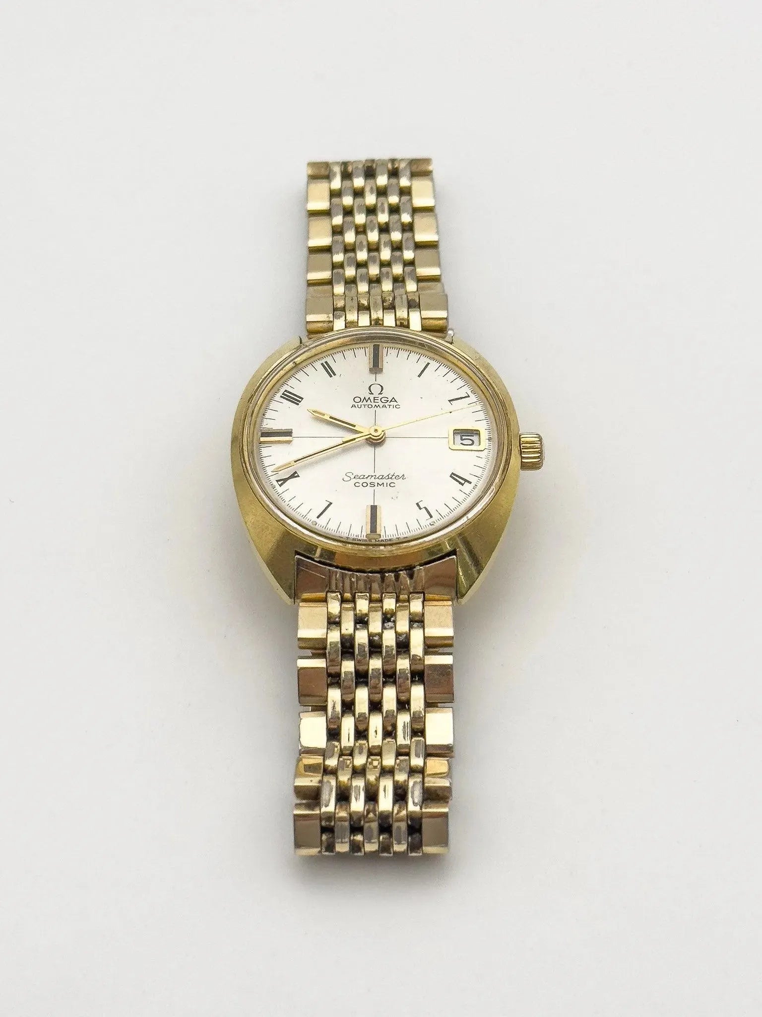 Omega - Seamaster Cosmic Gold Plated - 1970s - Atelier Victor Paris - Vintage Watch Shop Dubai