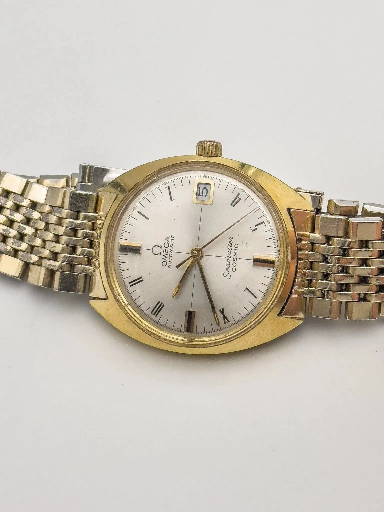 Omega - Seamaster Cosmic Gold Plated - 1970s - Atelier Victor Paris - Vintage Watch Shop Dubai
