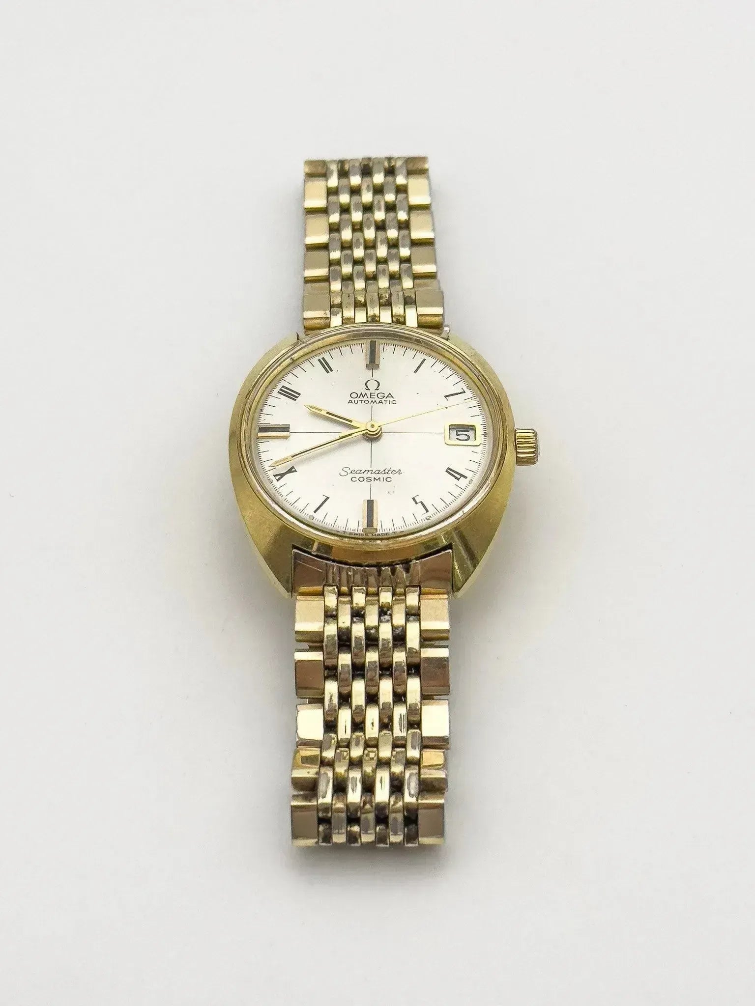 Omega - Seamaster Cosmic Plaqué or - 1970s - Atelier Victor