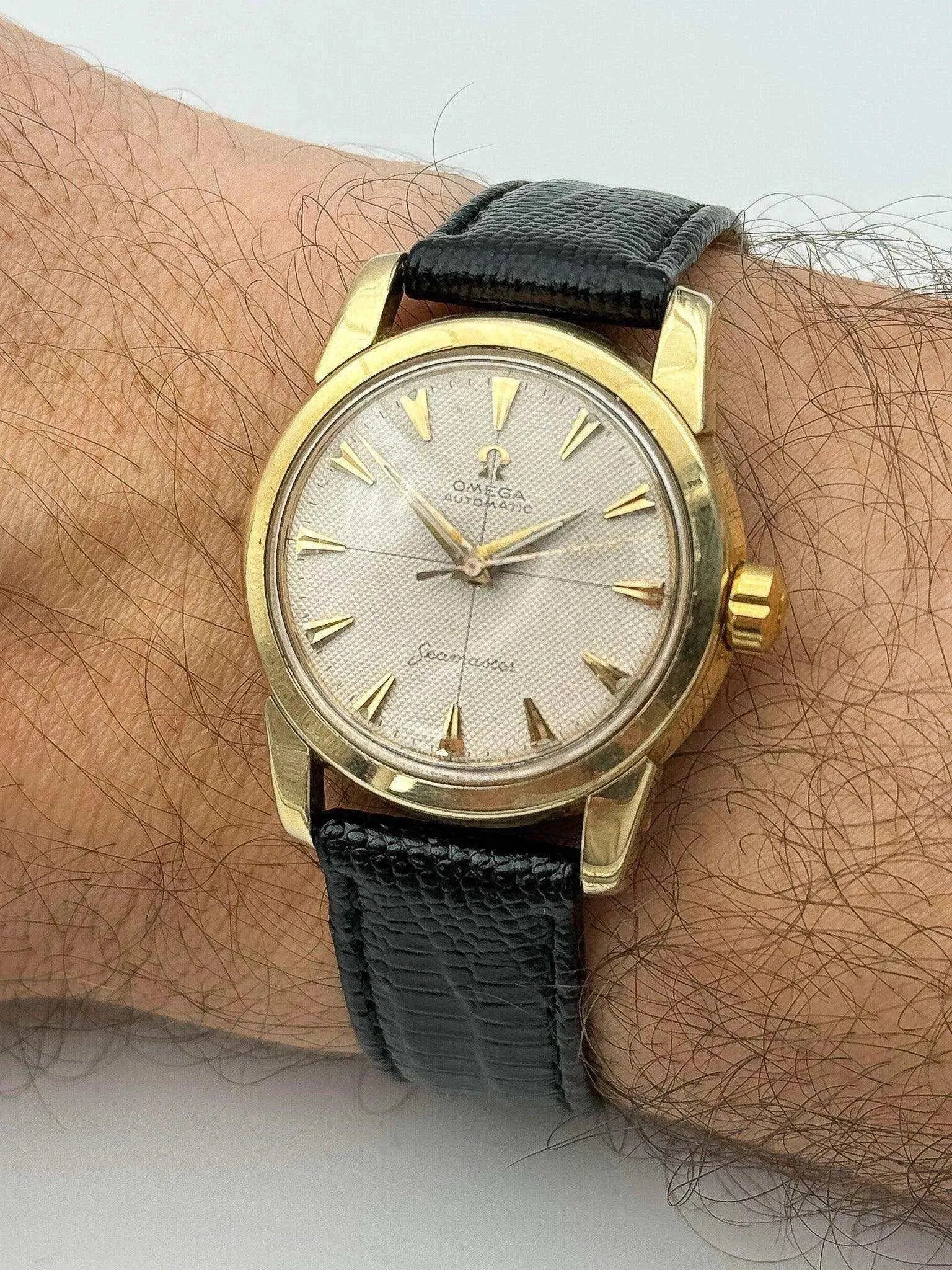 Omega - Seamaster Crosshair Gold - 1956 - Atelier Victor Paris - Vintage Watch Shop Dubai