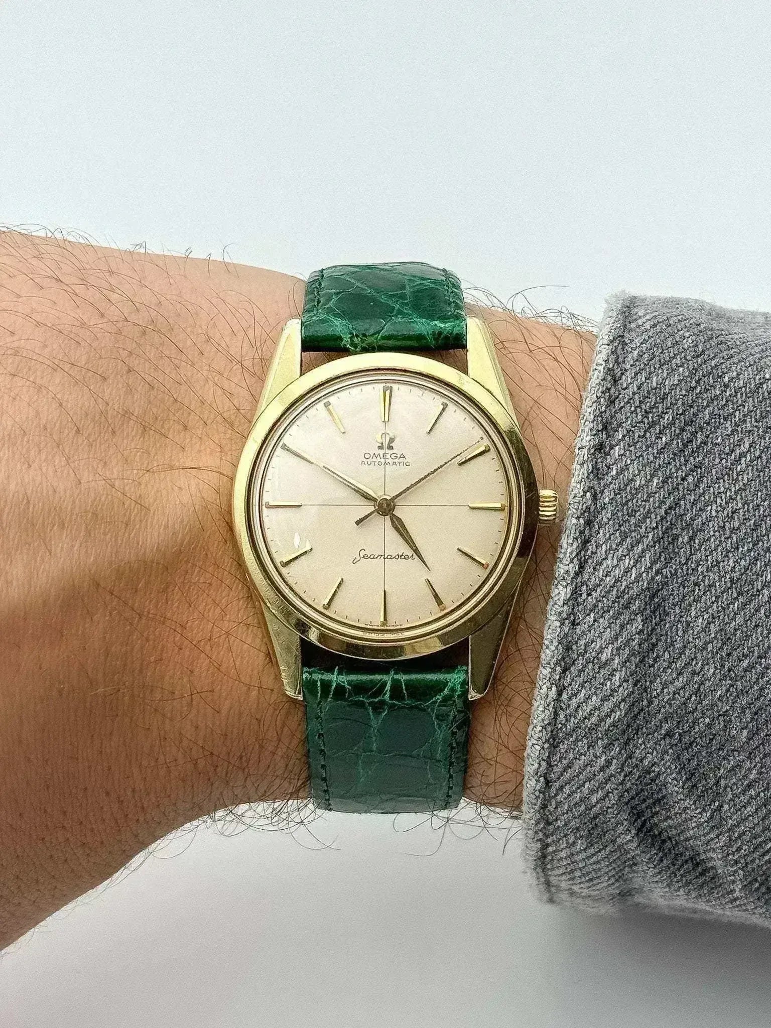 Omega - Seamaster Crosshair Gold - 1960s - Atelier Victor