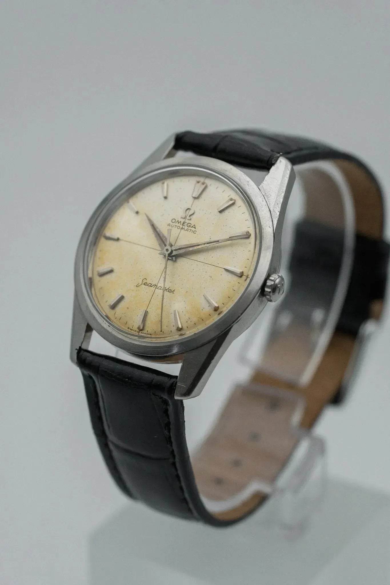 Omega - Seamaster Crosshair Patine - 1961 - Atelier Victor - Vintage  Shop
