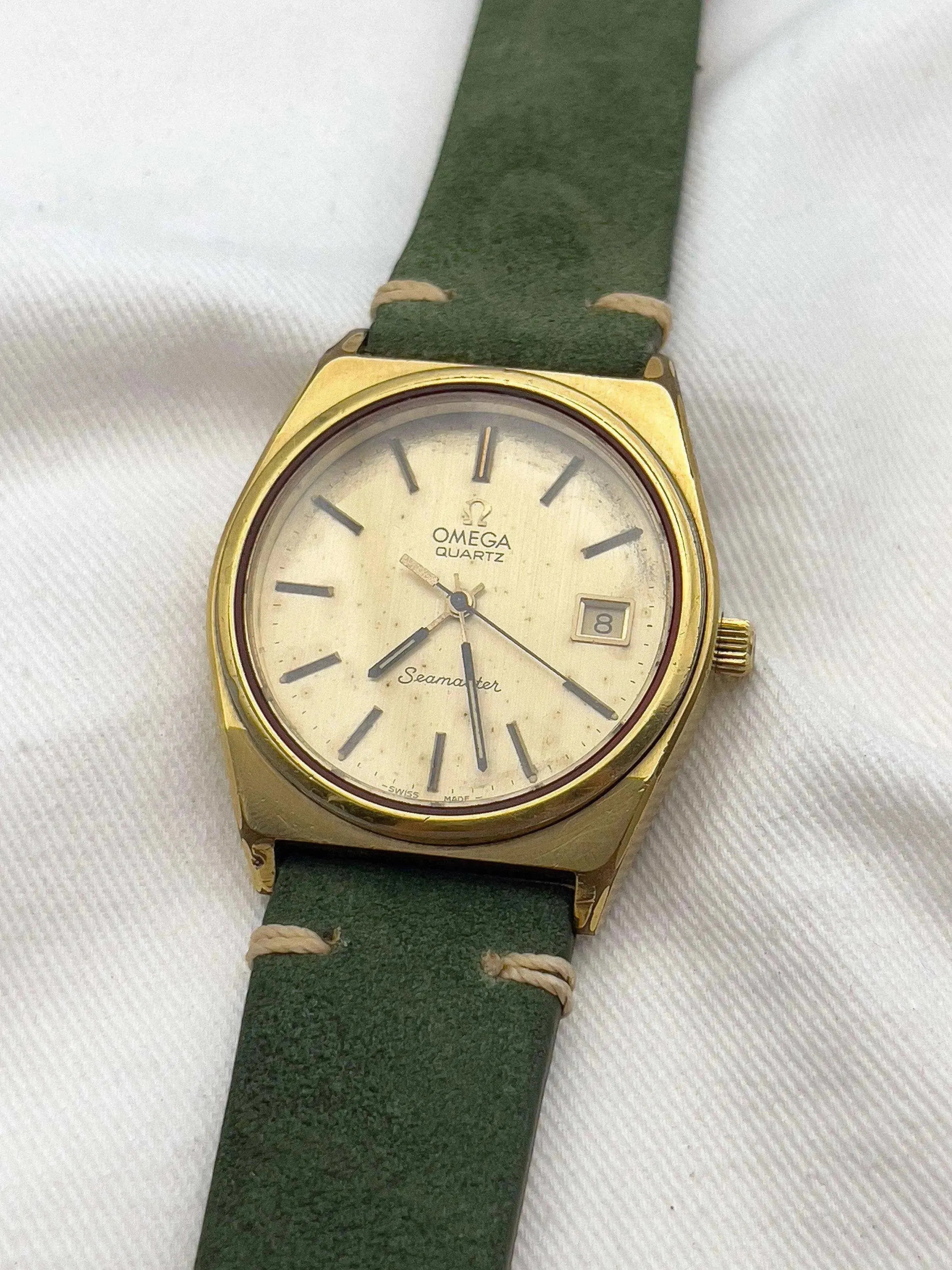 Omega - Seamaster Date Patine - 1978 - Atelier Victor Paris - Vintage Watch Shop Dubai
