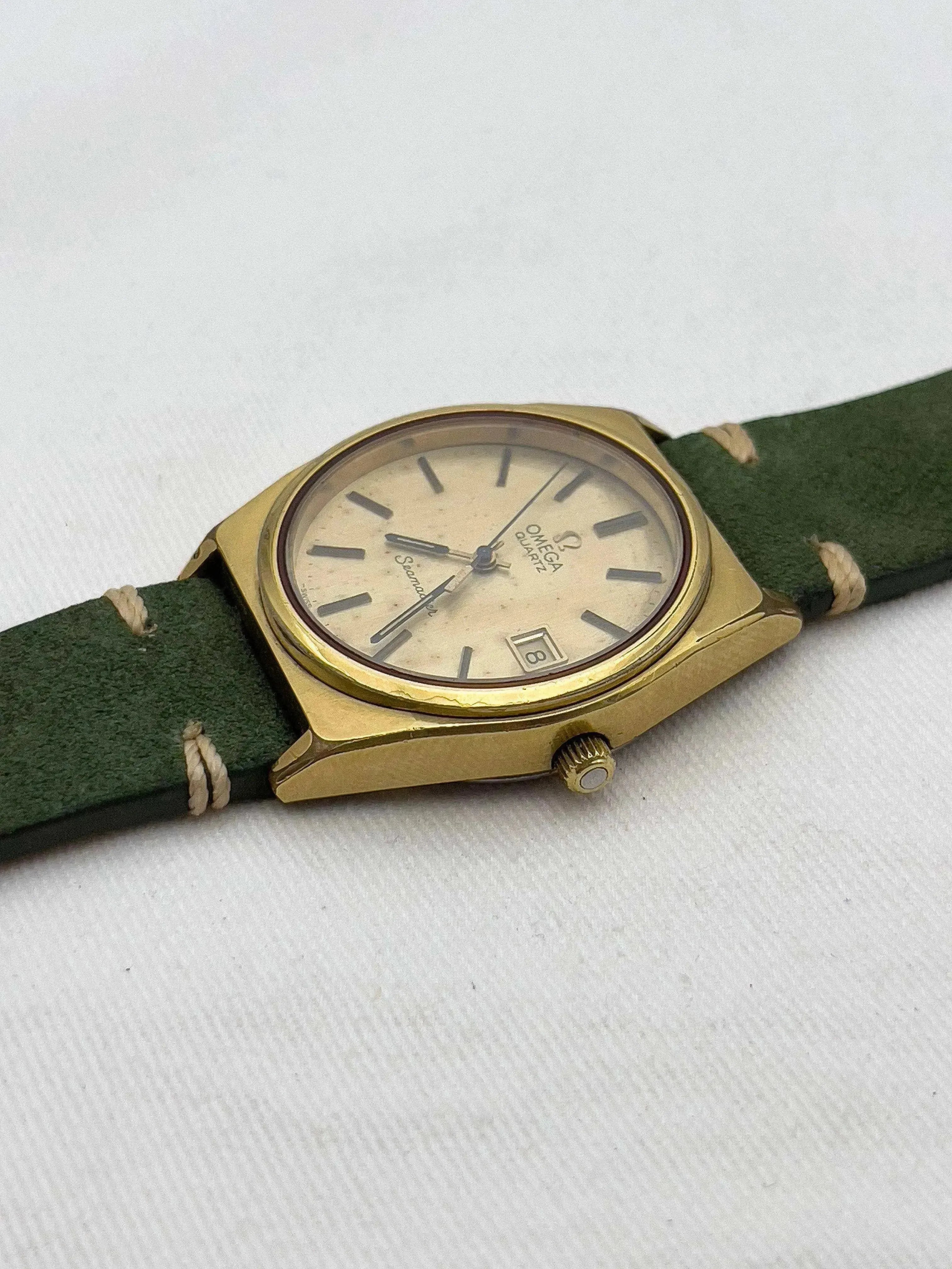 Omega - Seamaster Date Patine - 1978 - Atelier Victor - Vintage  Shop