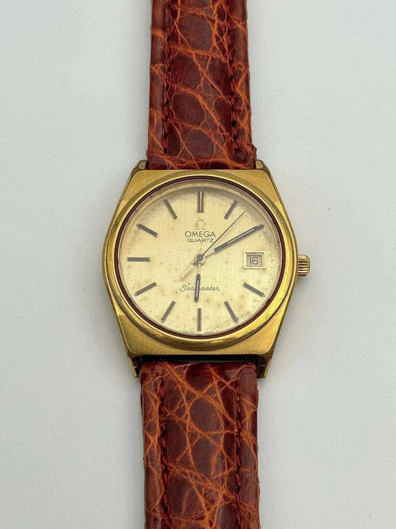Omega - Seamaster Date Patine - 1978 - Atelier Victor - Vintage  Shop