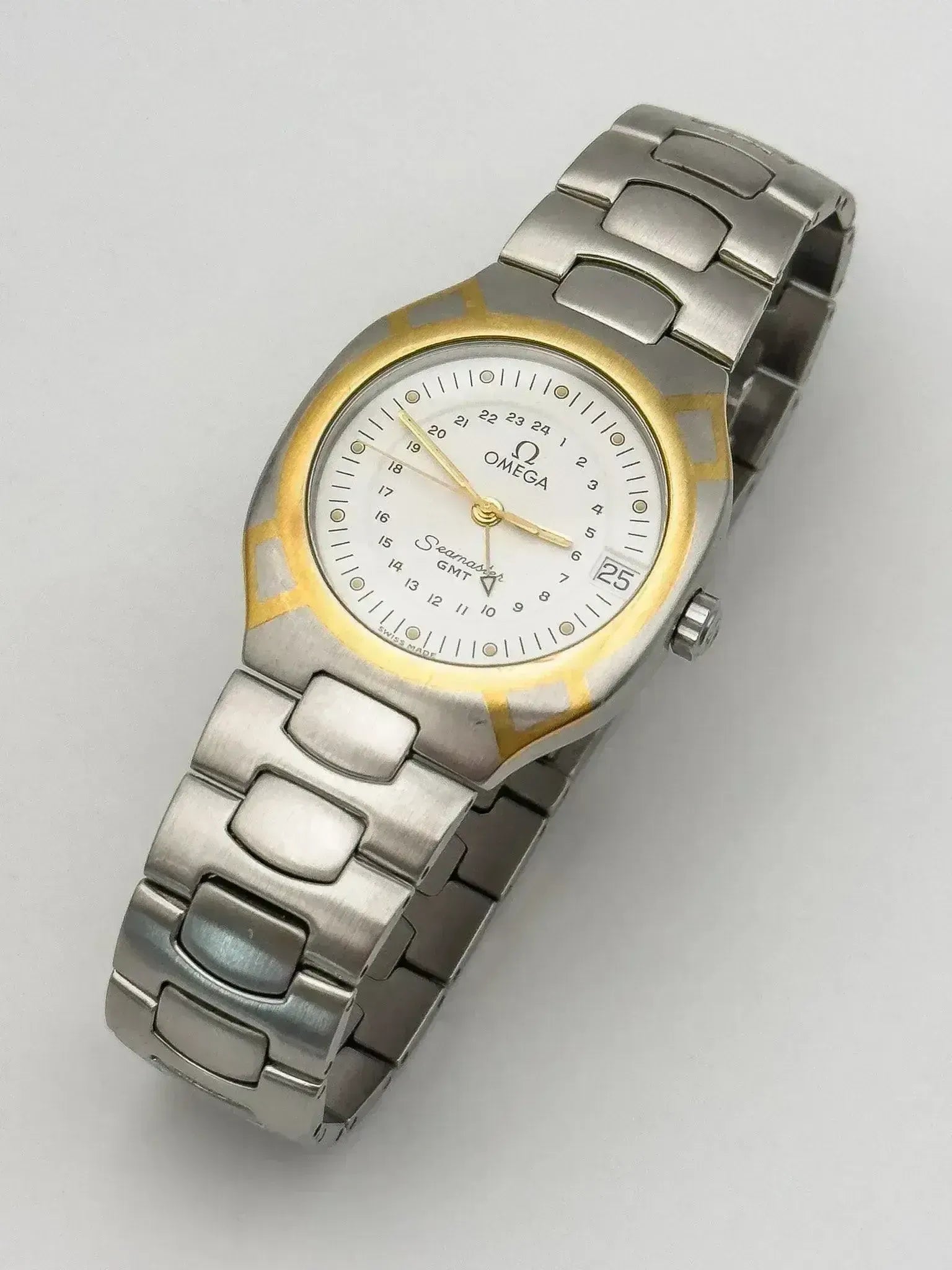 Omega - Seamaster GMT Polaris Stainless Steel 18k Gold - 1986