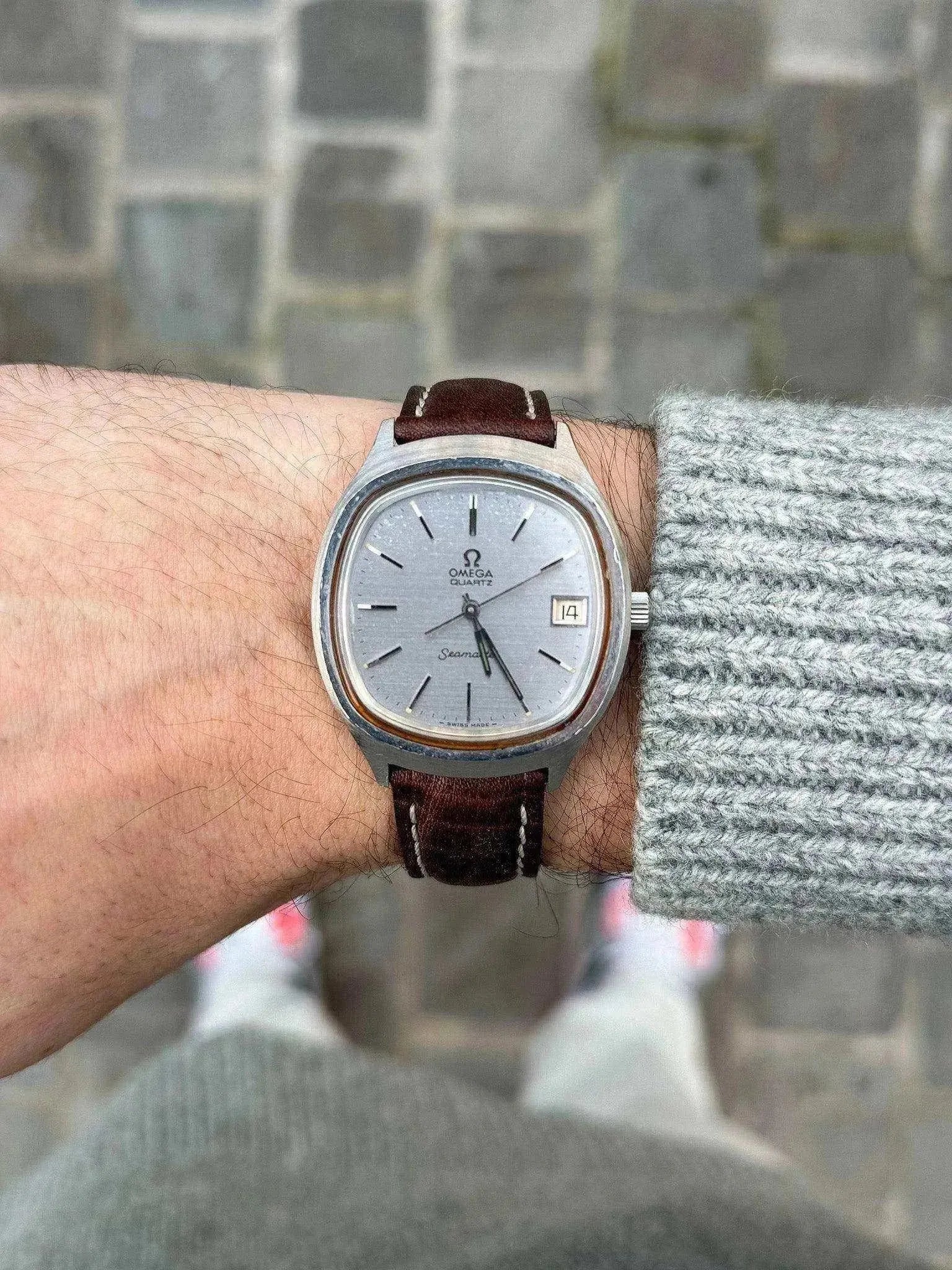 Omega - Seamaster Megaquartz 196.0073 Acier - 1976 - Atelier Victor Paris - Vintage Watch Shop Dubai