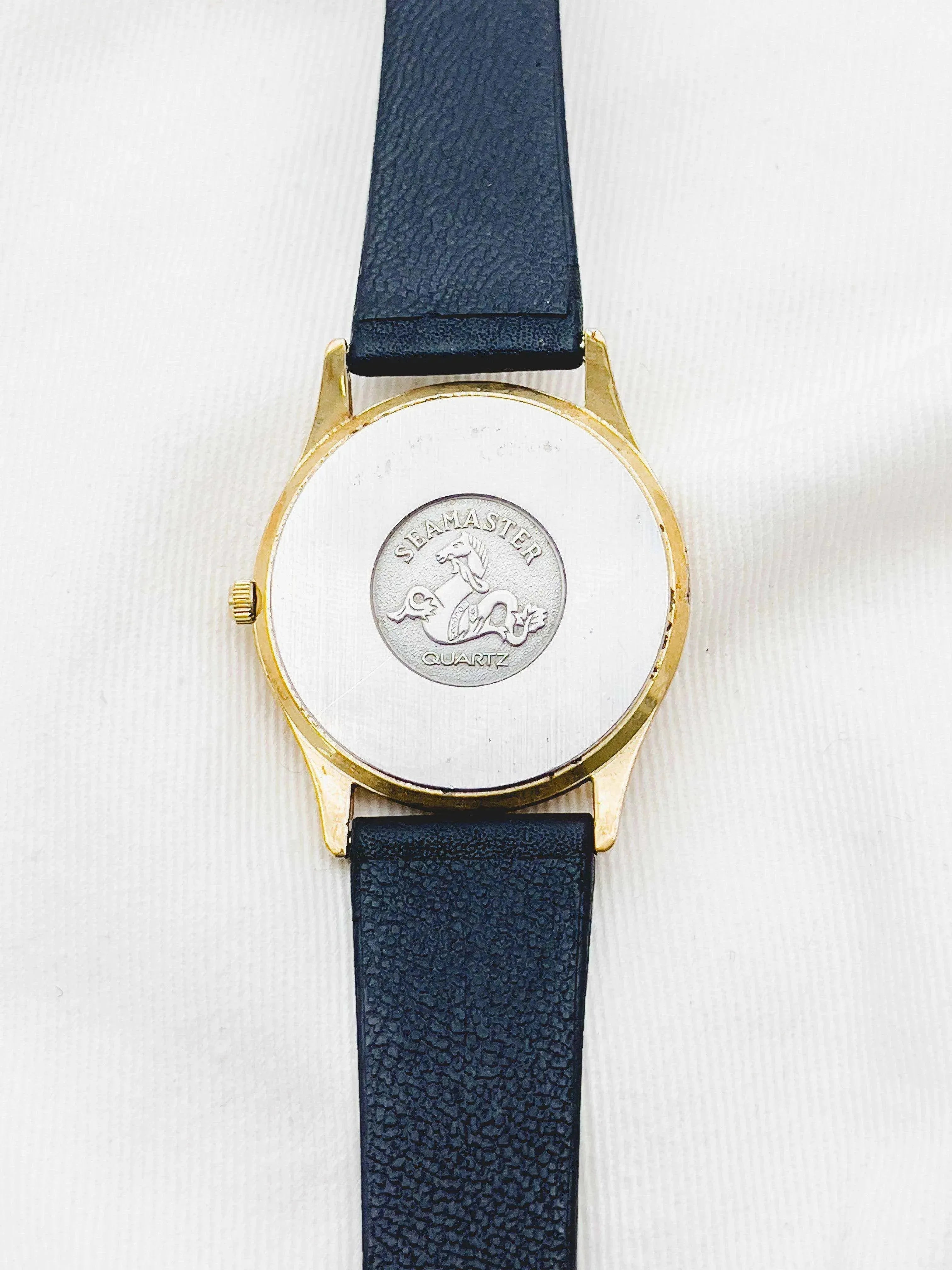 Omega - Seamaster Plaqué or Circle Date - 1982 - Atelier Victor Paris - Vintage Watch Shop Dubai