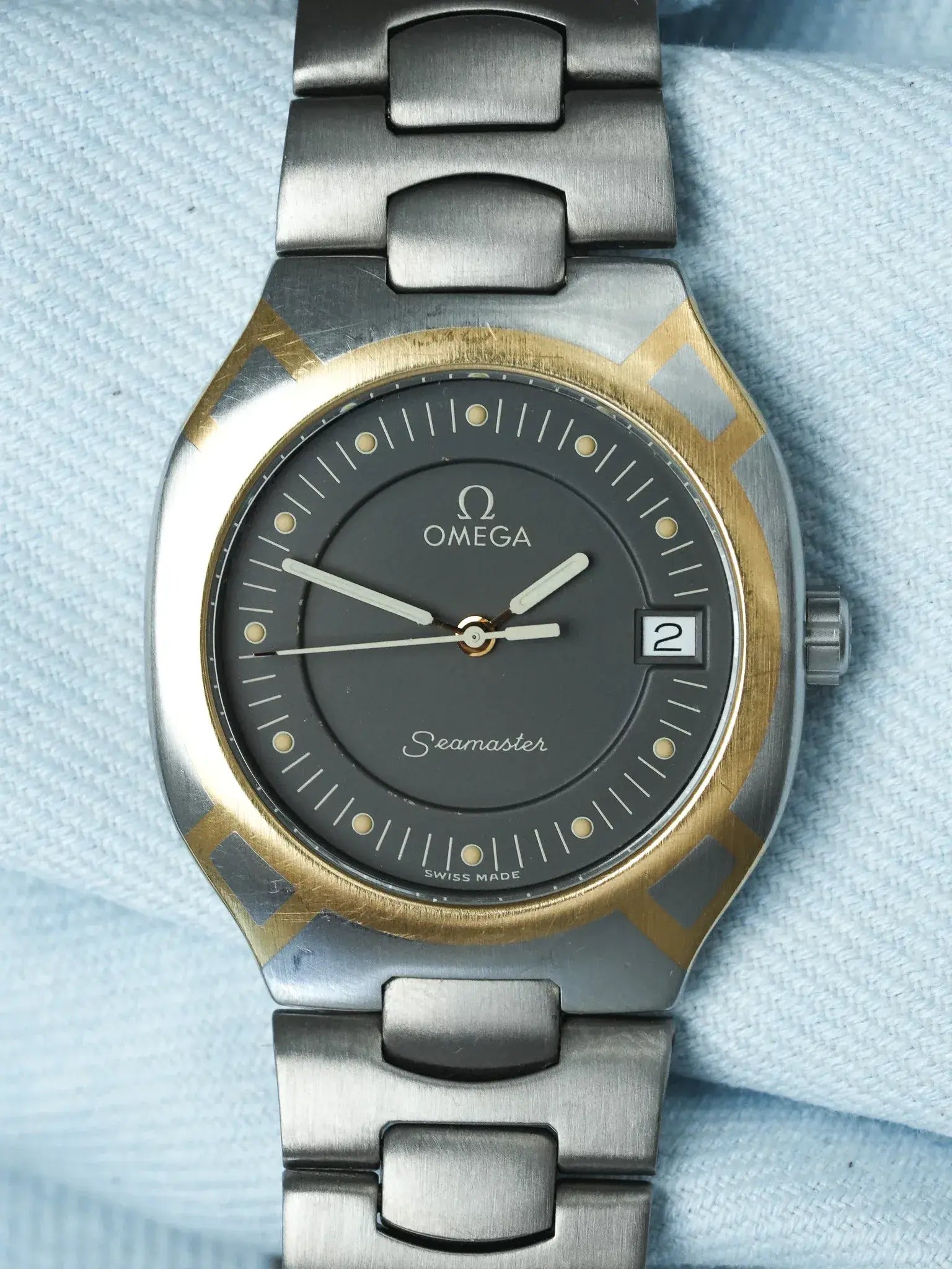 Omega - Seamaster Polaris Titan Gold 18k - 1986 