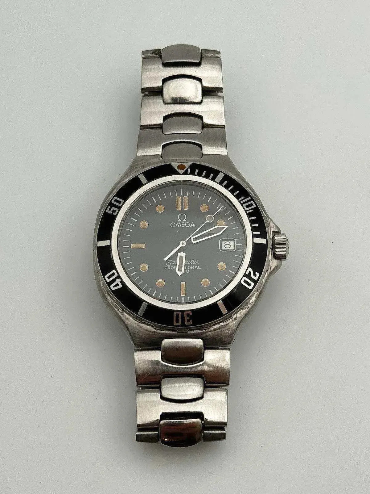 Omega - Seamaster Professional Pre-Bond Pumpkin - 1991 - Atelier Victor - Vintage  Shop