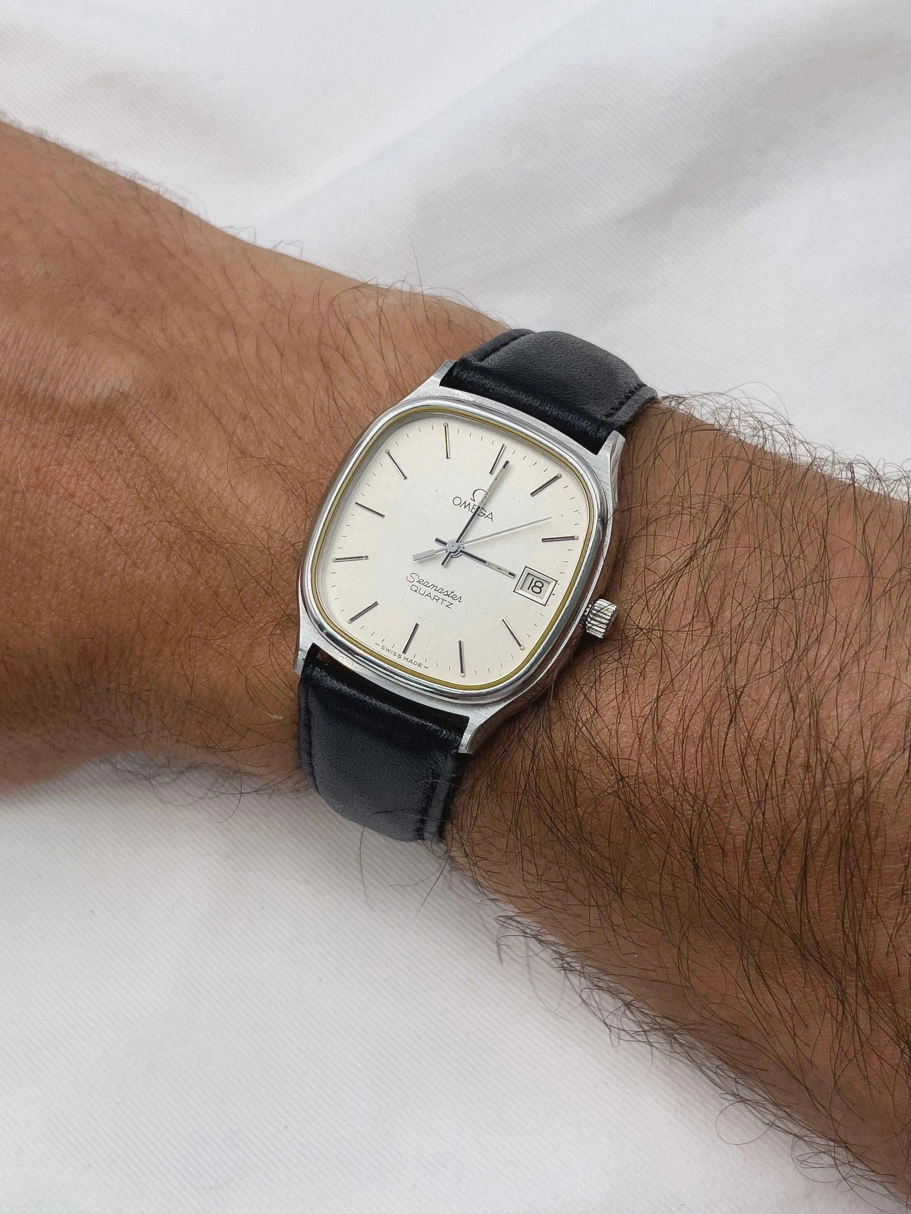 Omega - Seamaster Silver Date - 1978 - Atelier Victor Paris - Vintage Watch Shop Dubai