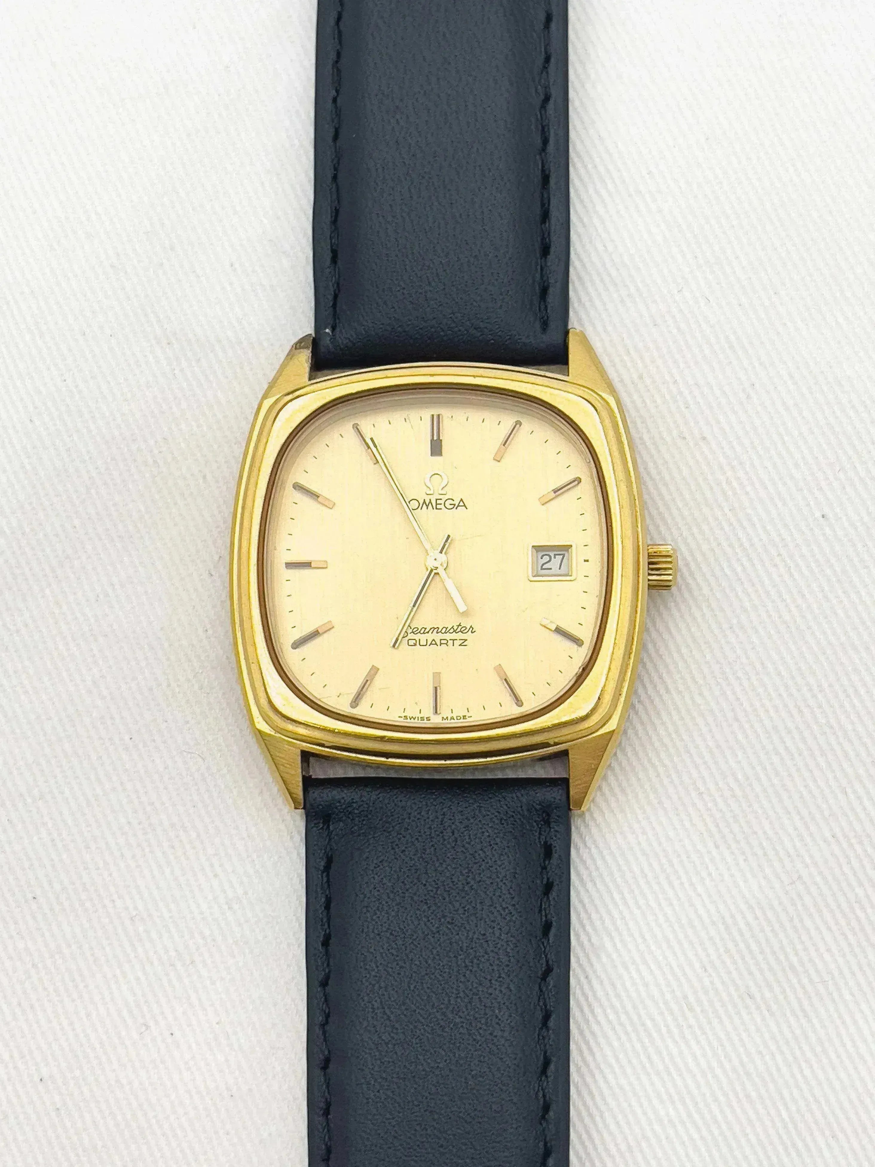 Omega - Seamaster Tonneau Quartz Date Or - 1979 - Atelier Victor