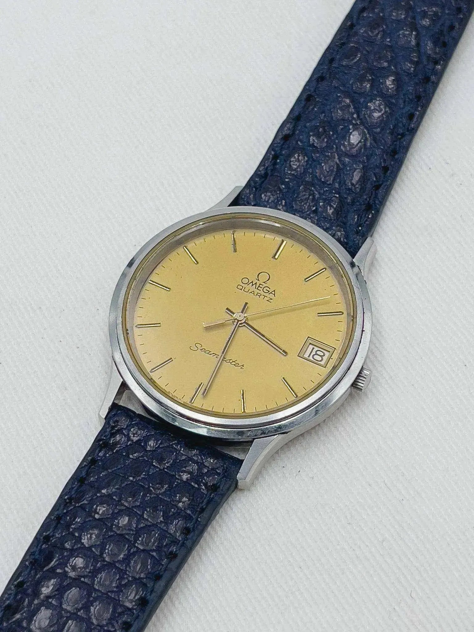 Omega - Seamaster Yellow Date - 1979 - Atelier Victor Paris - Vintage Watch Shop Dubai