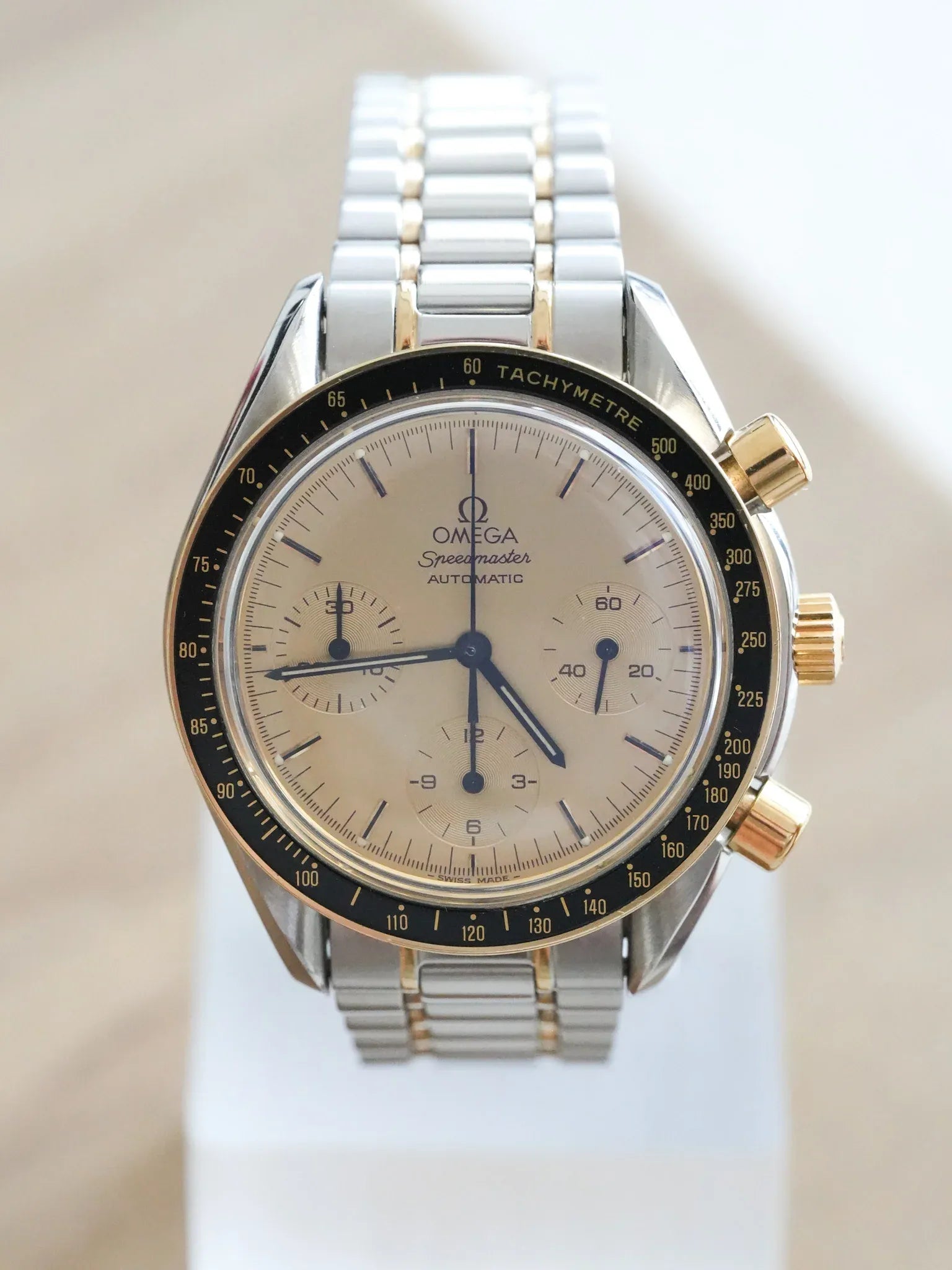 Omega - Speedmaster Reduced 175.0032 Acier Or Cadran Or - 1989 - Atelier Victor