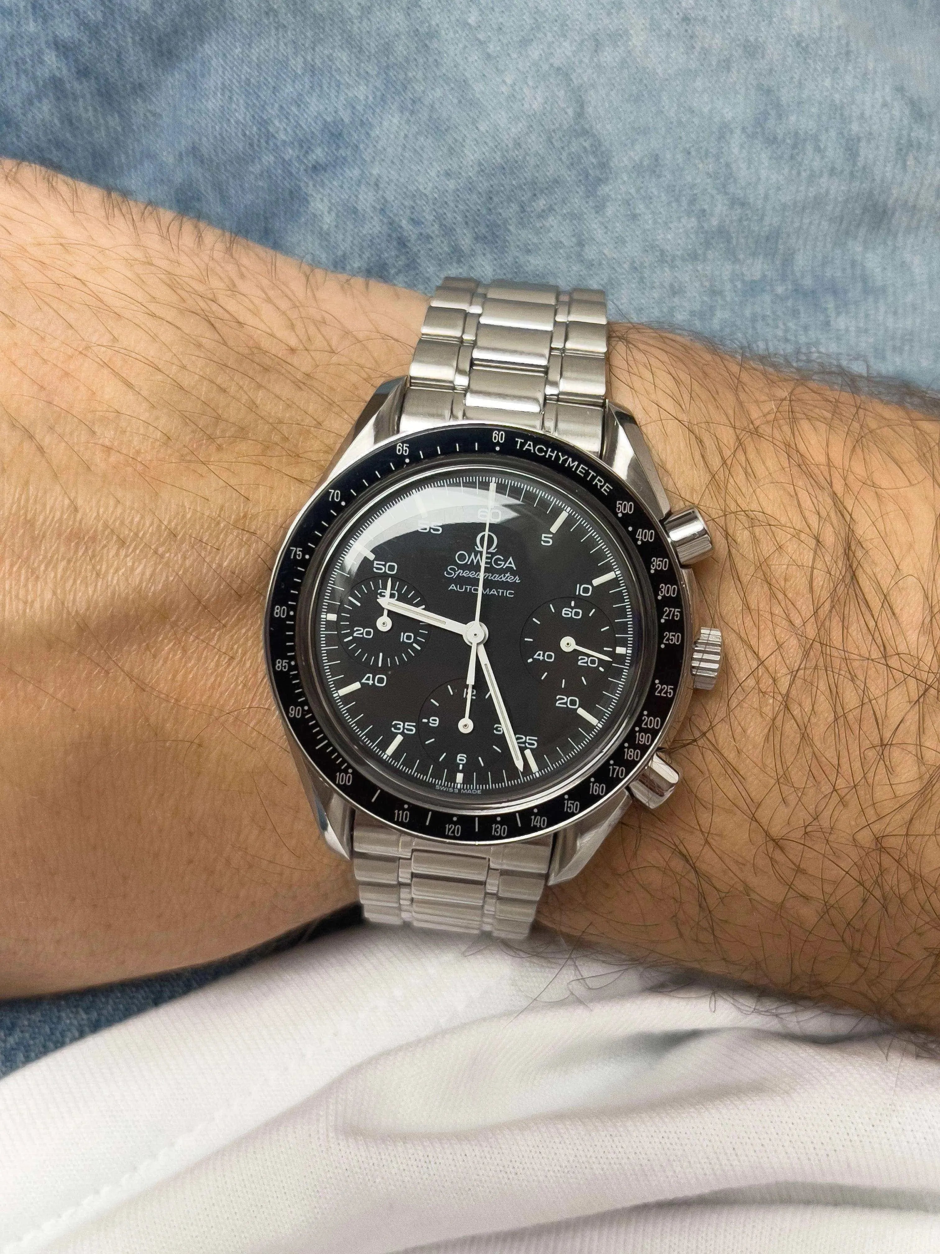 Omega - Speedmaster Reduced - 1998 - Atelier Victor Paris - Vintage Watch Shop Dubai