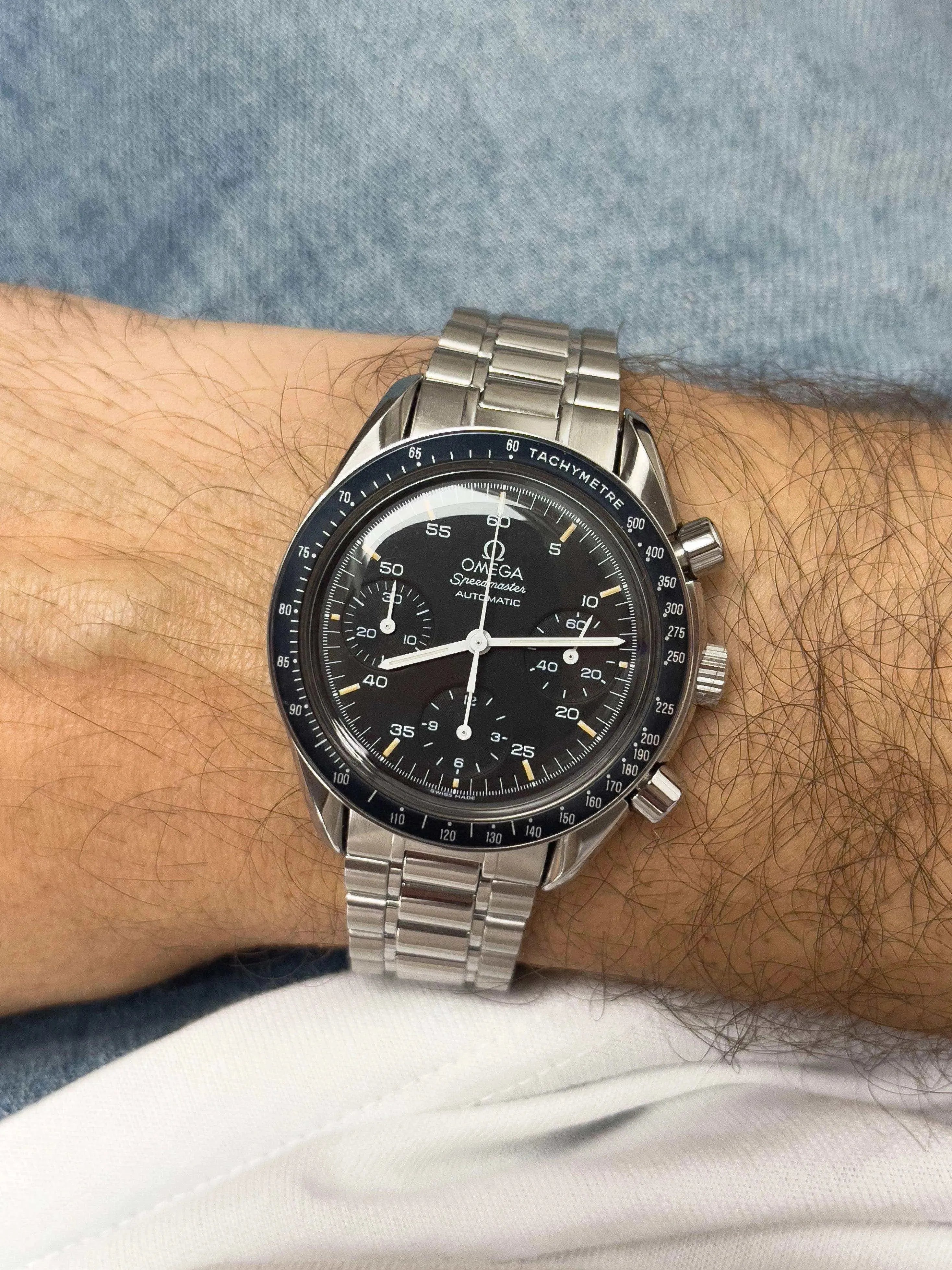 Omega - Speedmaster Reduced Tritium - 1993 - Atelier Victor Paris - Vintage Watch Shop Dubai