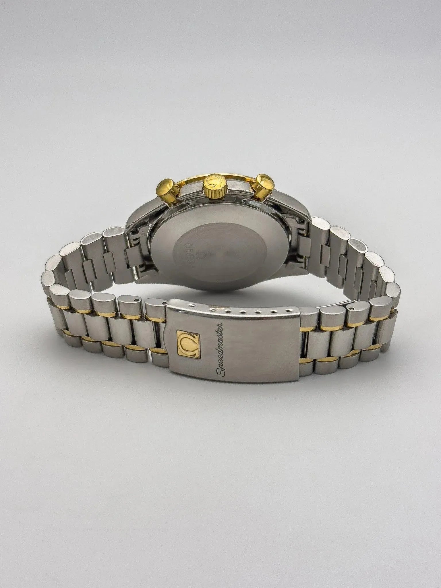 Omega - Speedmaster Reduced Two Tones Grey - 1990s - Atelier Victor Paris - Vintage Watch Shop Dubai