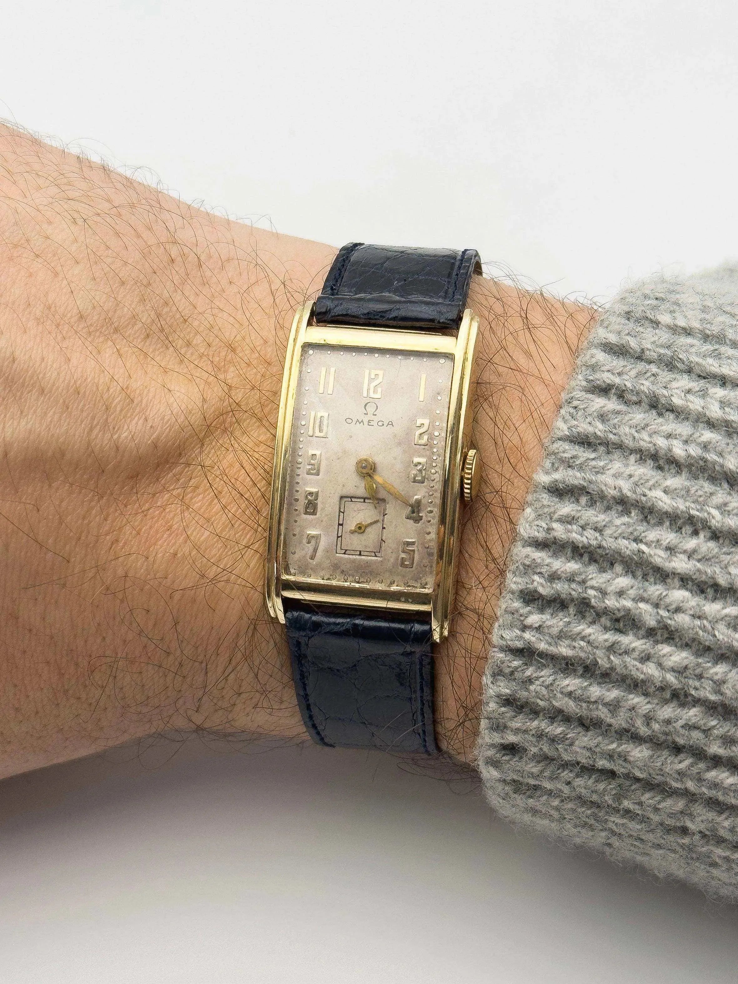 Omega - Tank 20F Oversize - 1930 - Atelier Victor Paris - Vintage Watch Shop Dubai