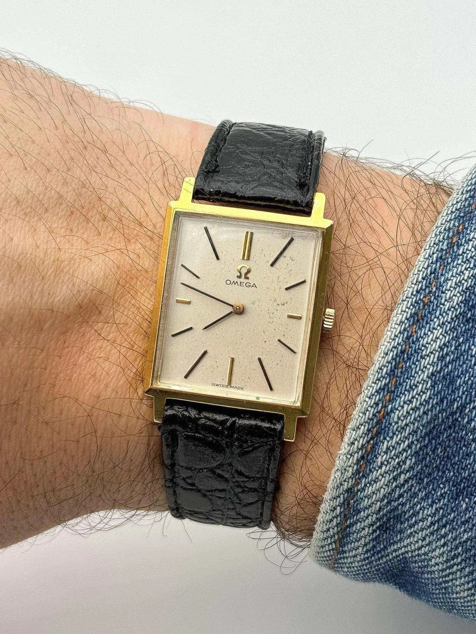 Omega - Tank Manuel - 1966 - Atelier Victor Paris - Vintage Watch Shop Dubai