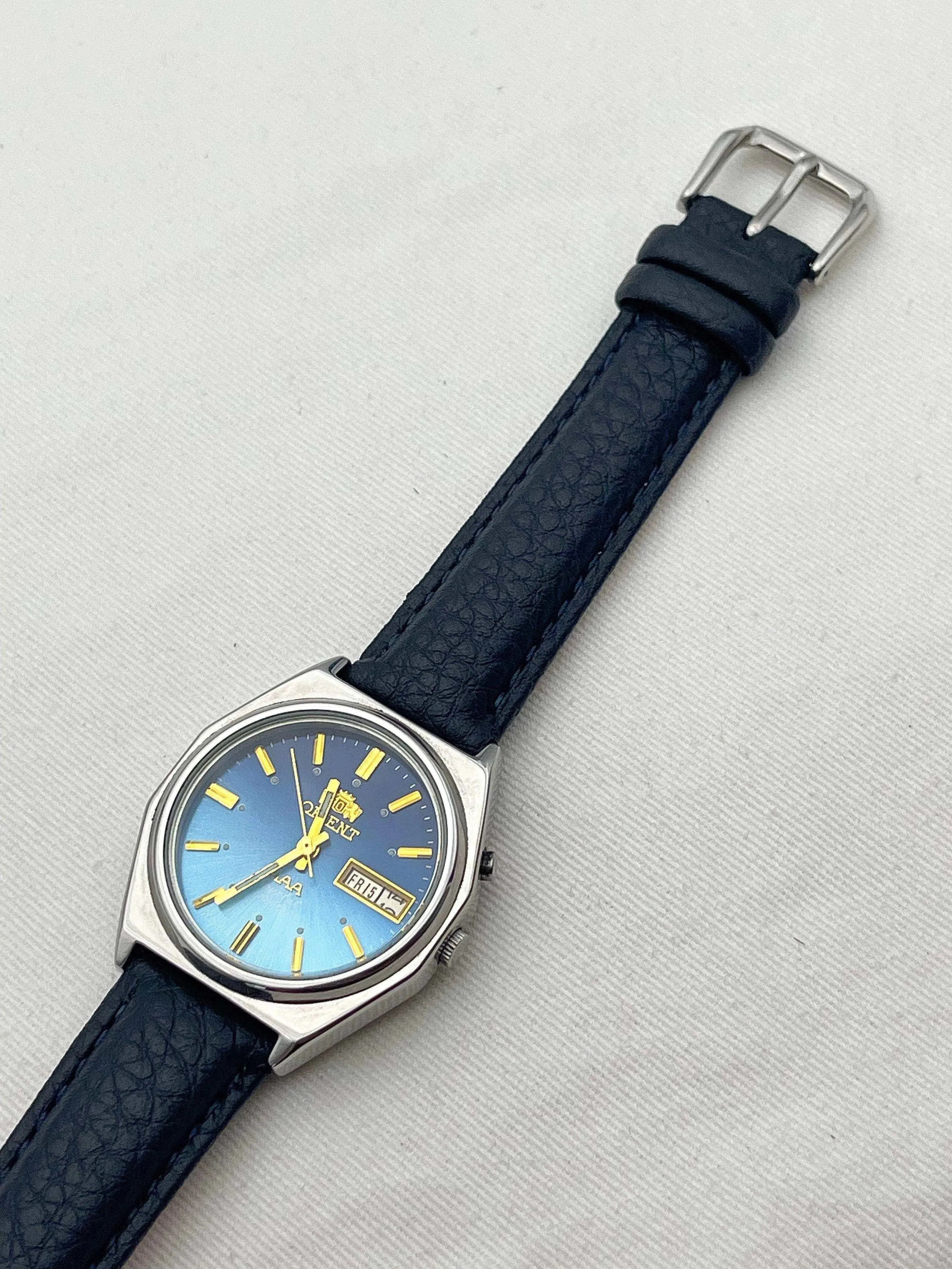 Orient - Blue Lagoon - 1970s - Atelier Victor Paris - Vintage Watch Shop Dubai