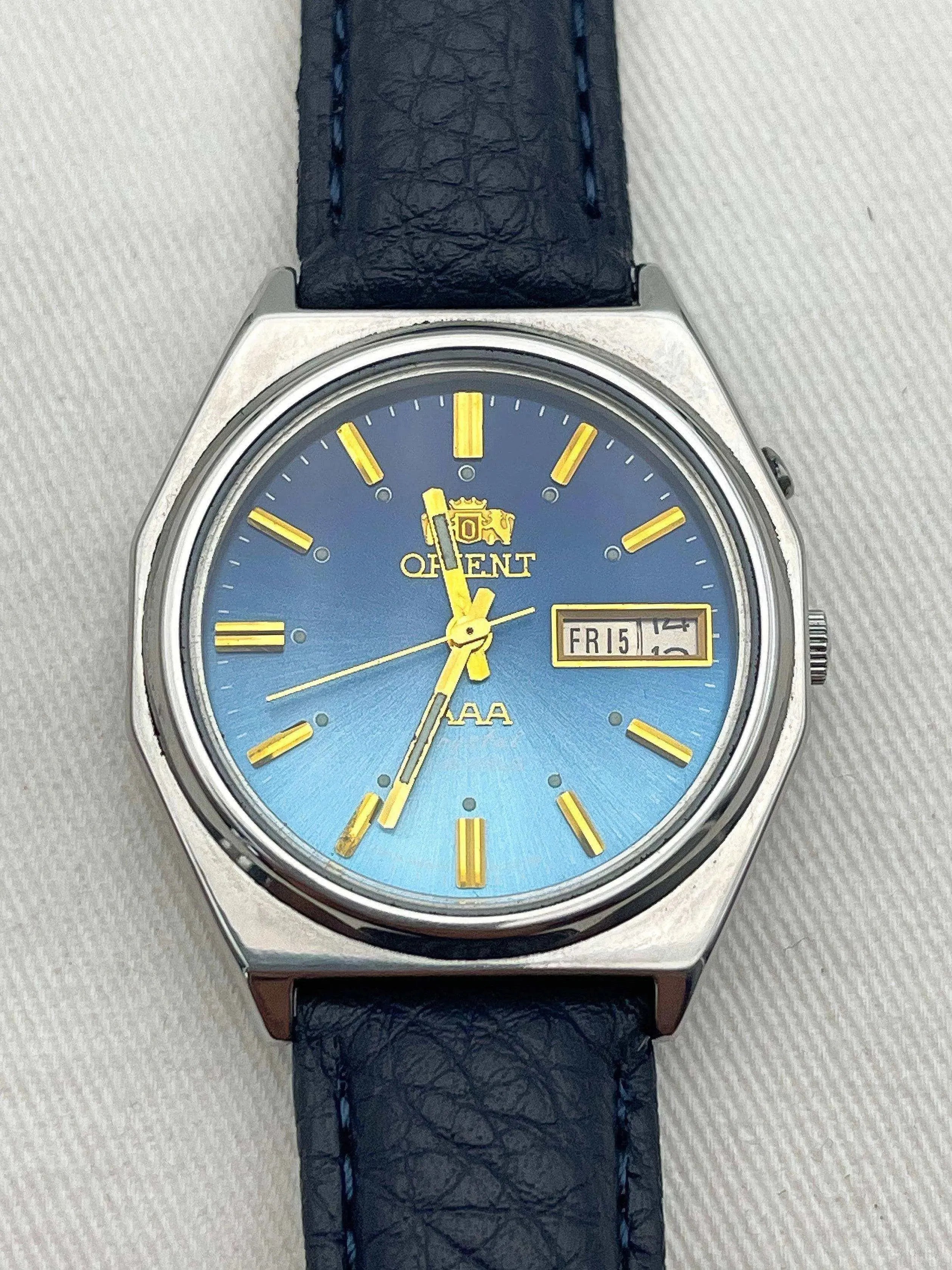 Orient - Blue Lagoon - 1970s - Atelier Victor Paris - Vintage Watch Shop Dubai