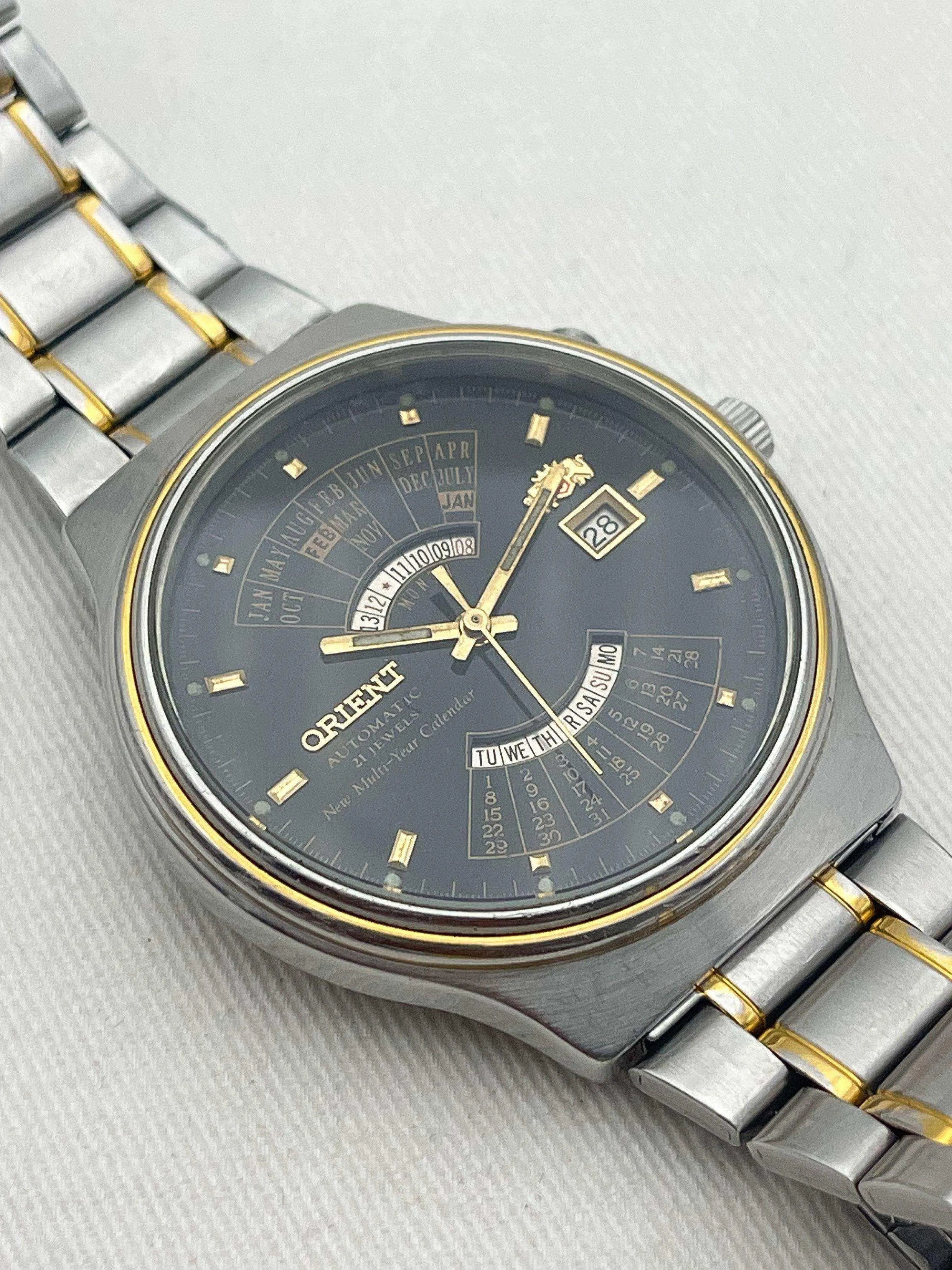 Orient - Calendar Oversize - 1992 - Atelier Victor Paris - Vintage Watch Shop Dubai