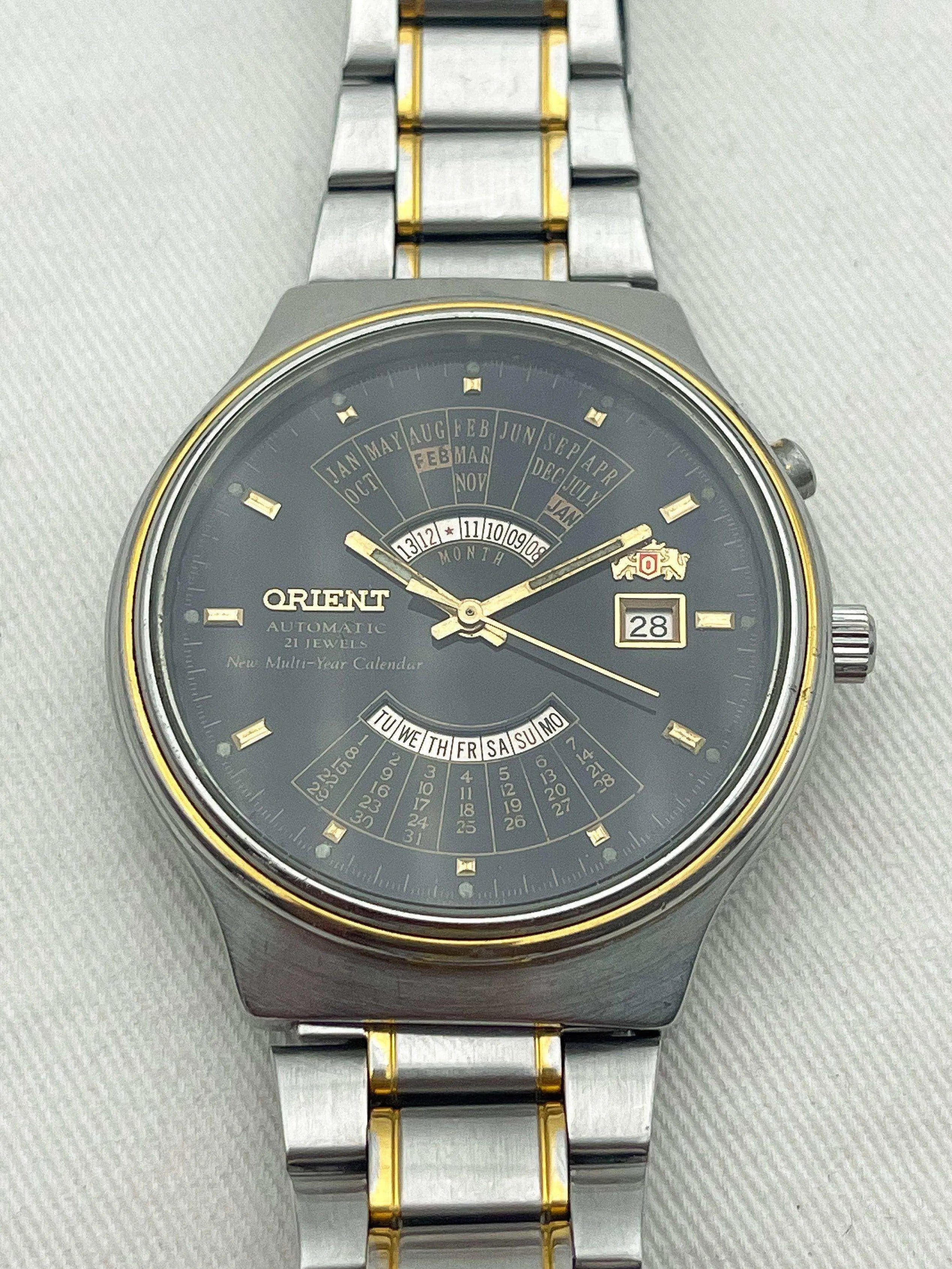 Orient - Calendar Oversize - 1992 - Atelier Victor Paris - Vintage Watch Shop Dubai
