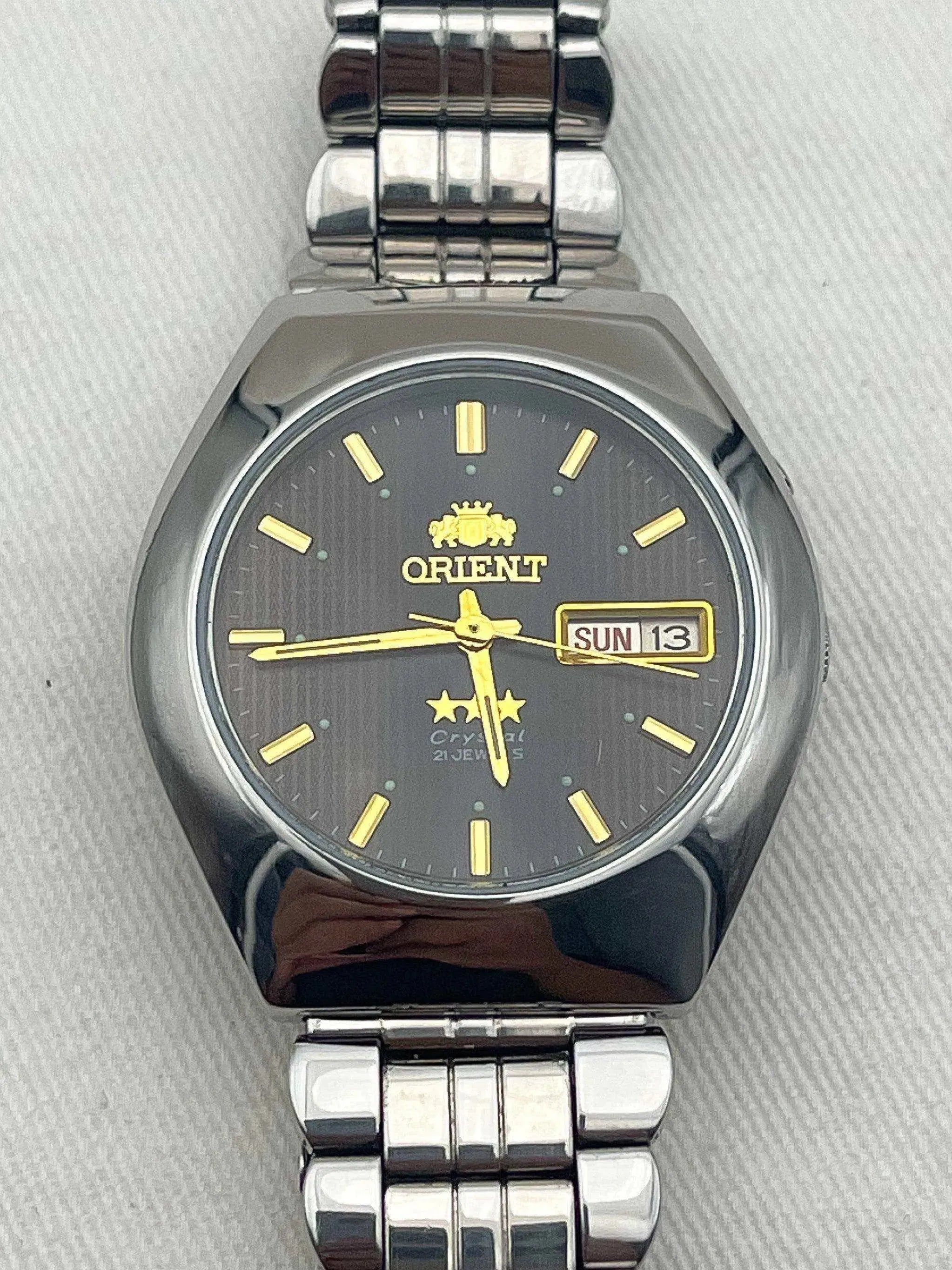 Orient - Chocolat - 1980s - Atelier Victor Paris - Vintage Watch Shop Dubai