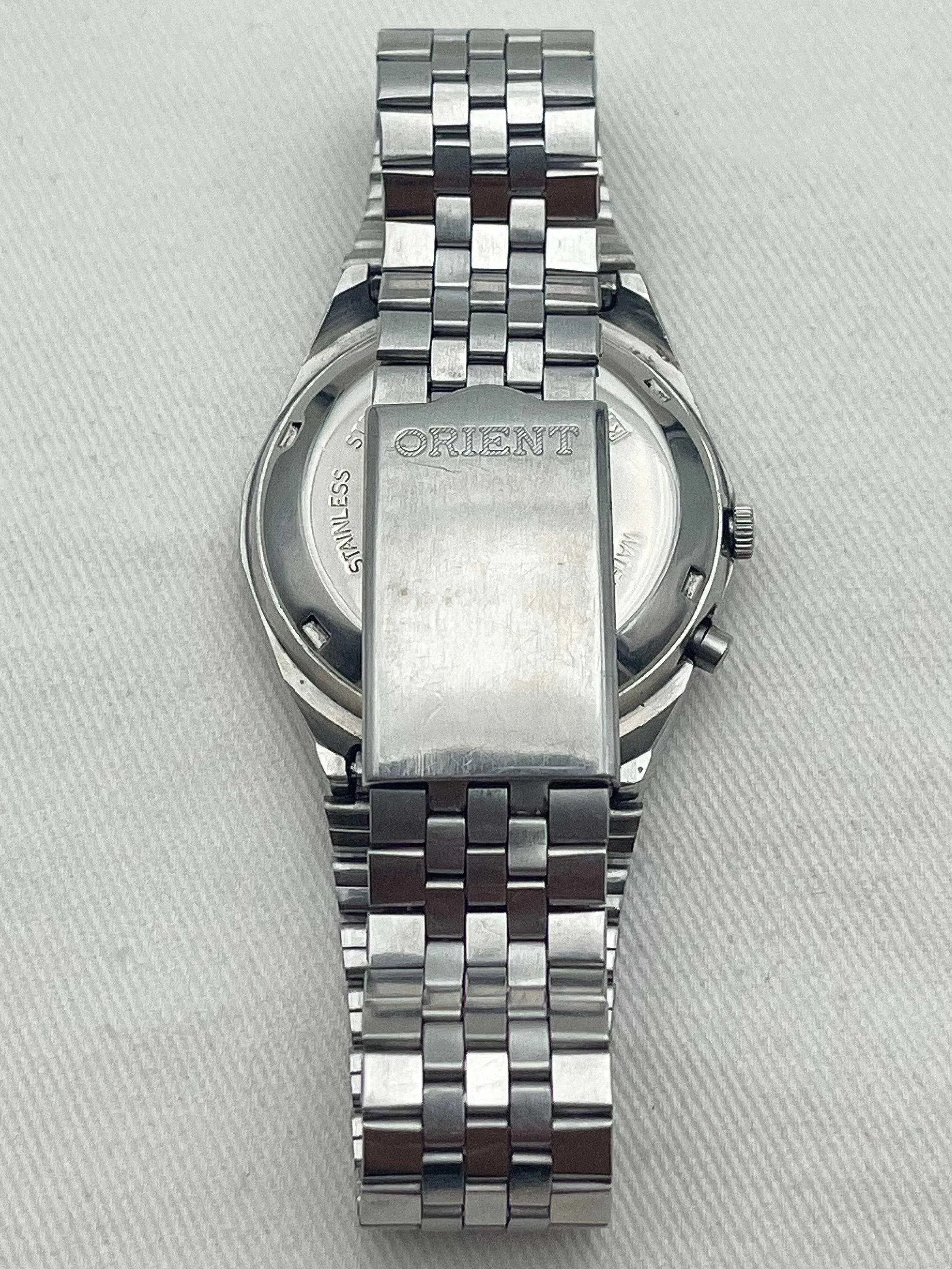 Orient - Daydate cadran beige indewx or - 1980s - Atelier Victor