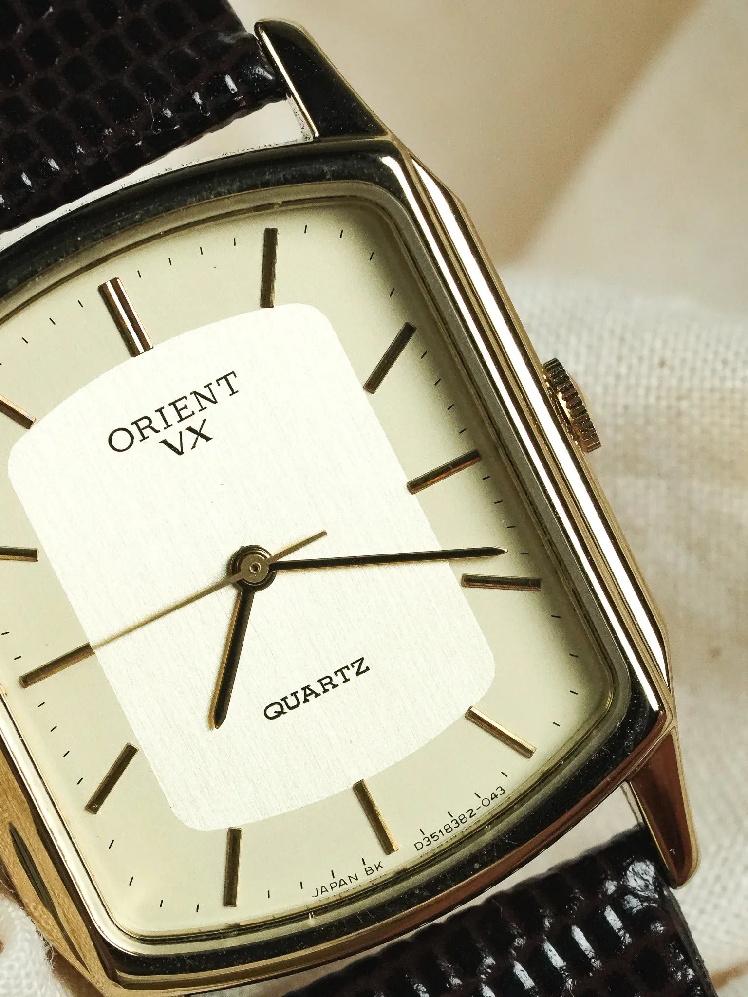 Orient - Tank plaqué or - NOS - 1980s - Atelier Victor