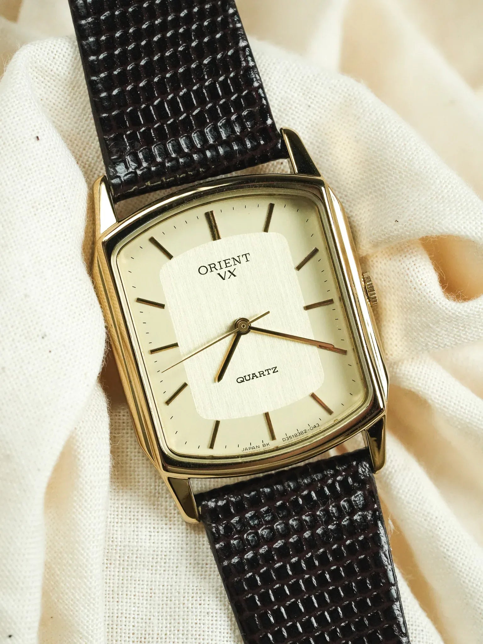 Orient - Tank plaqué or - NOS - 1980s - Atelier Victor