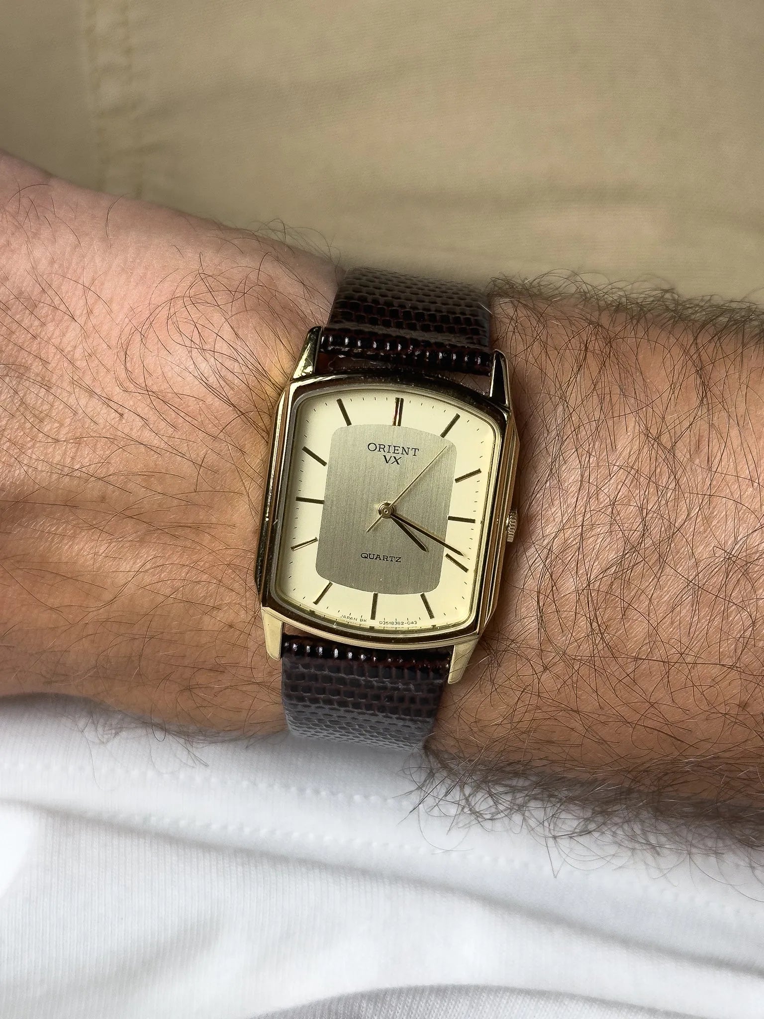 Orient - Tank plaqué or - NOS - 1980s - Atelier Victor - Vintage  Shop